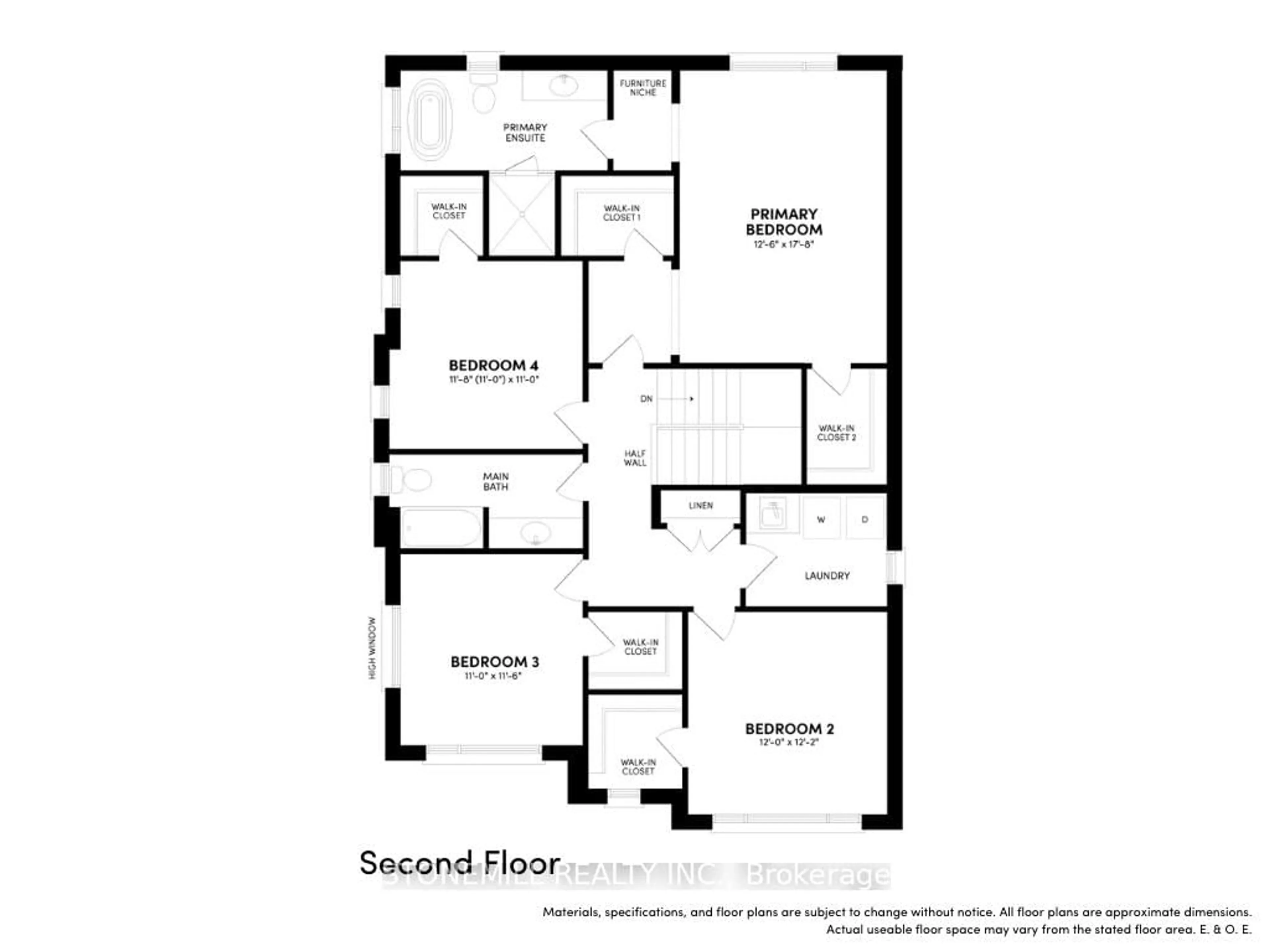 Floor plan for 41 Henderson St, Essa Ontario L3W 0A9