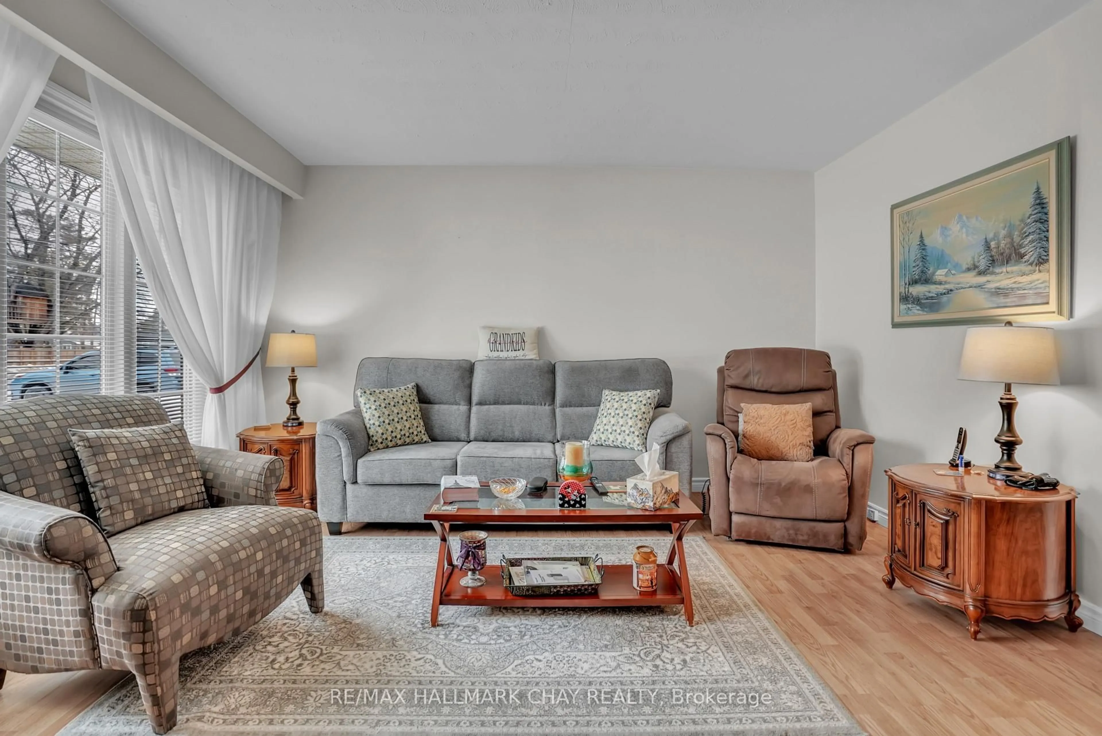 Living room with furniture, unknown for 25 Tarbush Ave, Essa Ontario L0M 1B3