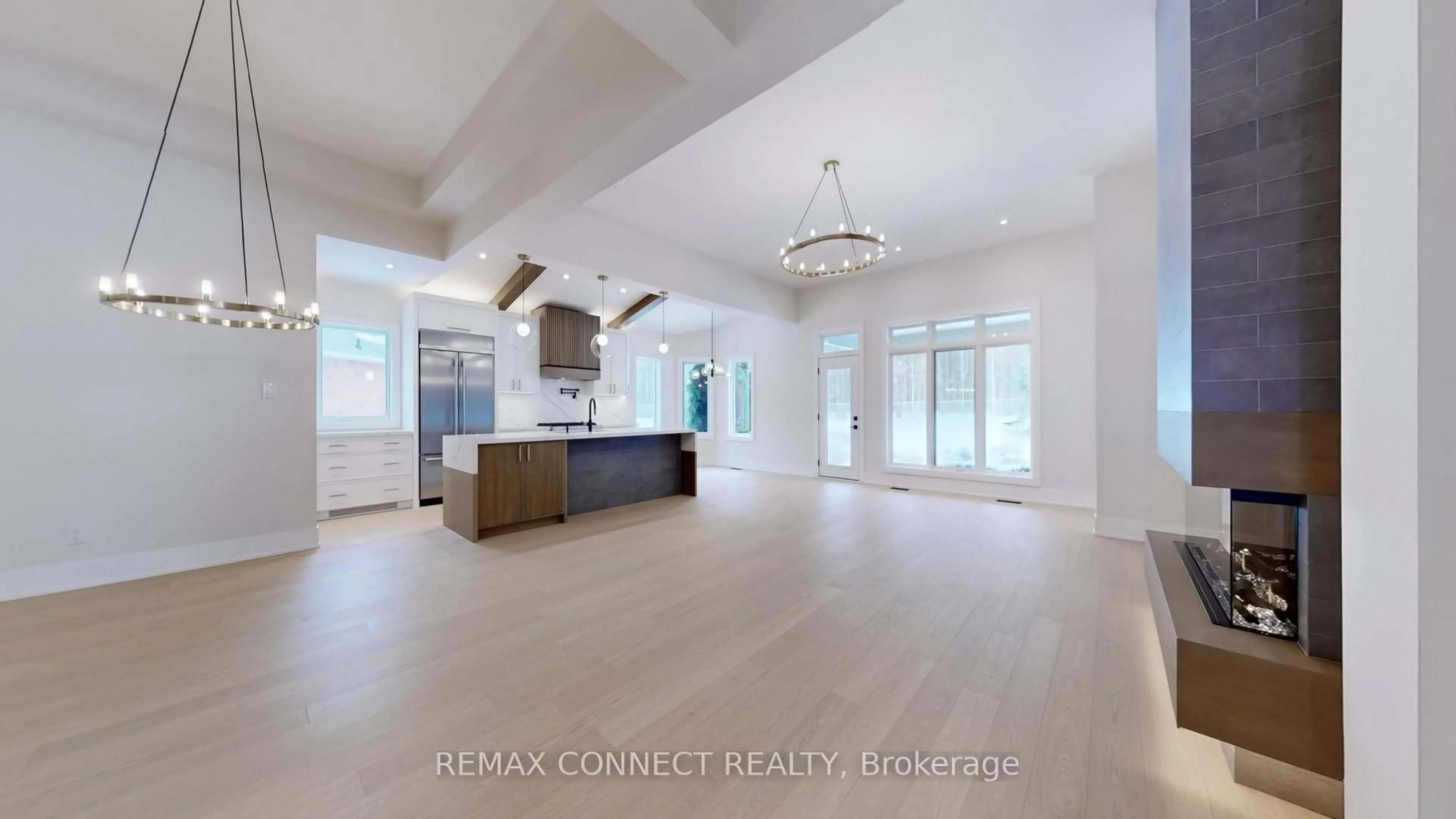 Open concept kitchen, ceramic/tile floor for 22 Gene's Landing, Whitchurch-Stouffville Ontario L4A 1N6