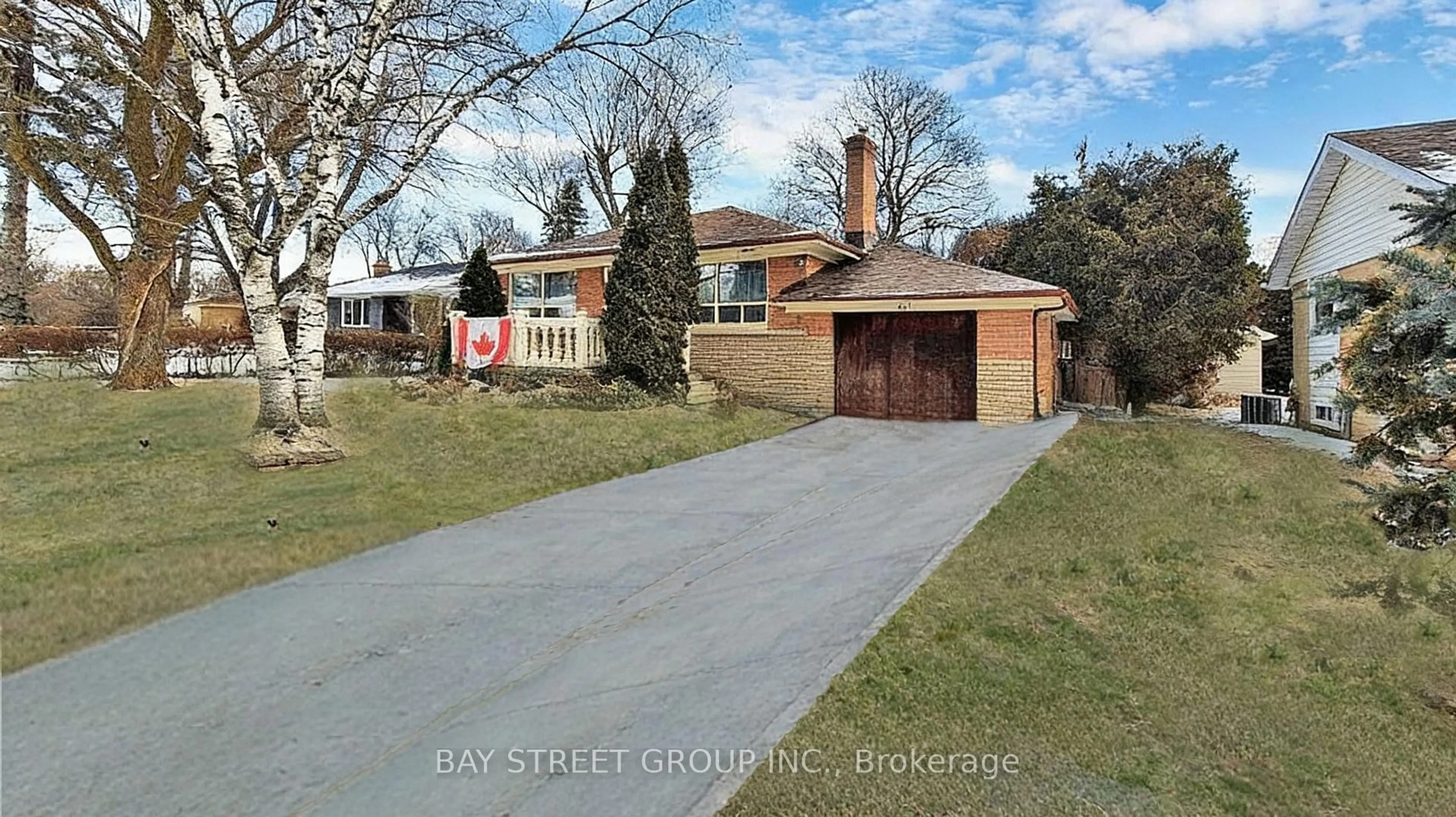 Home with brick exterior material, street for 42 Rougecrest Dr, Markham Ontario L3P 3B6