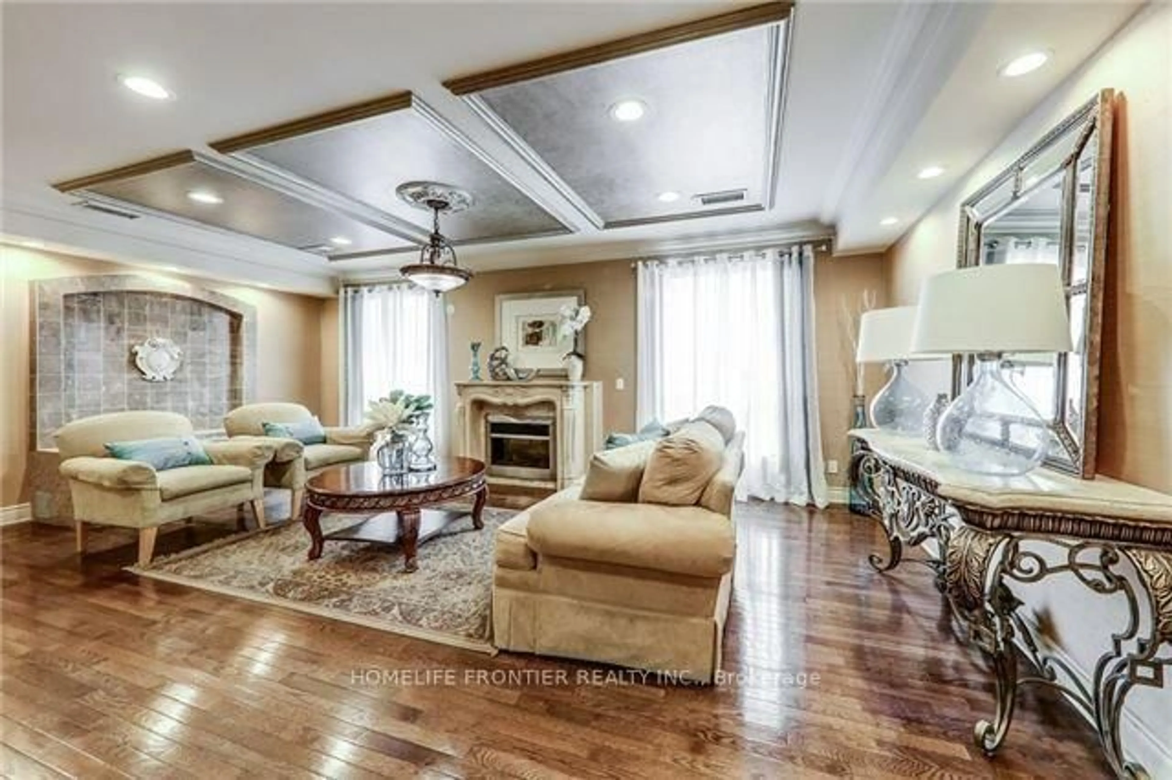 Living room with furniture, unknown for 1 Maison Park Crt #621, Vaughan Ontario L4J 9K1