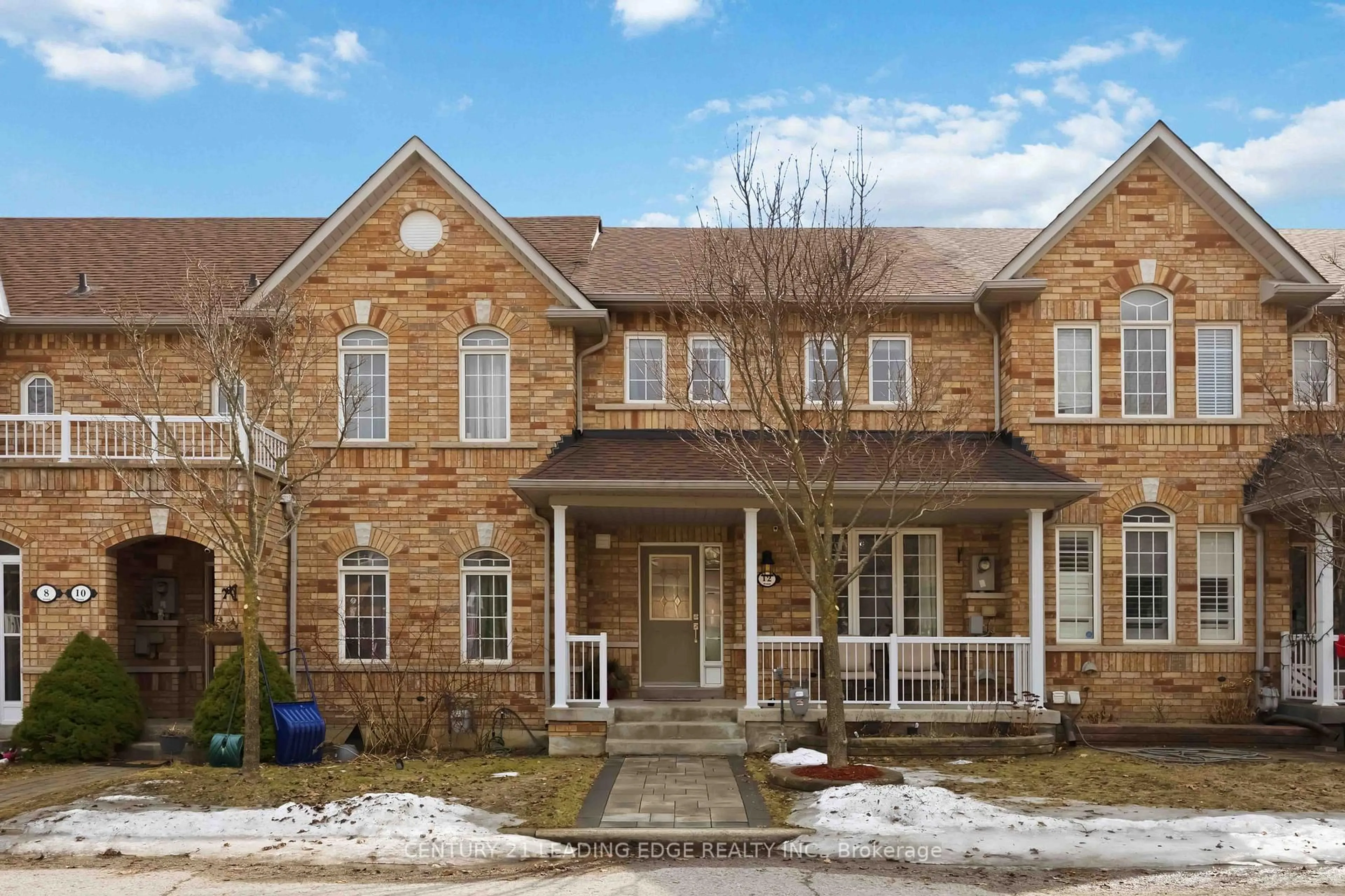 Home with brick exterior material, street for 12 Harry Blaylock Dr, Markham Ontario L6E 1W7