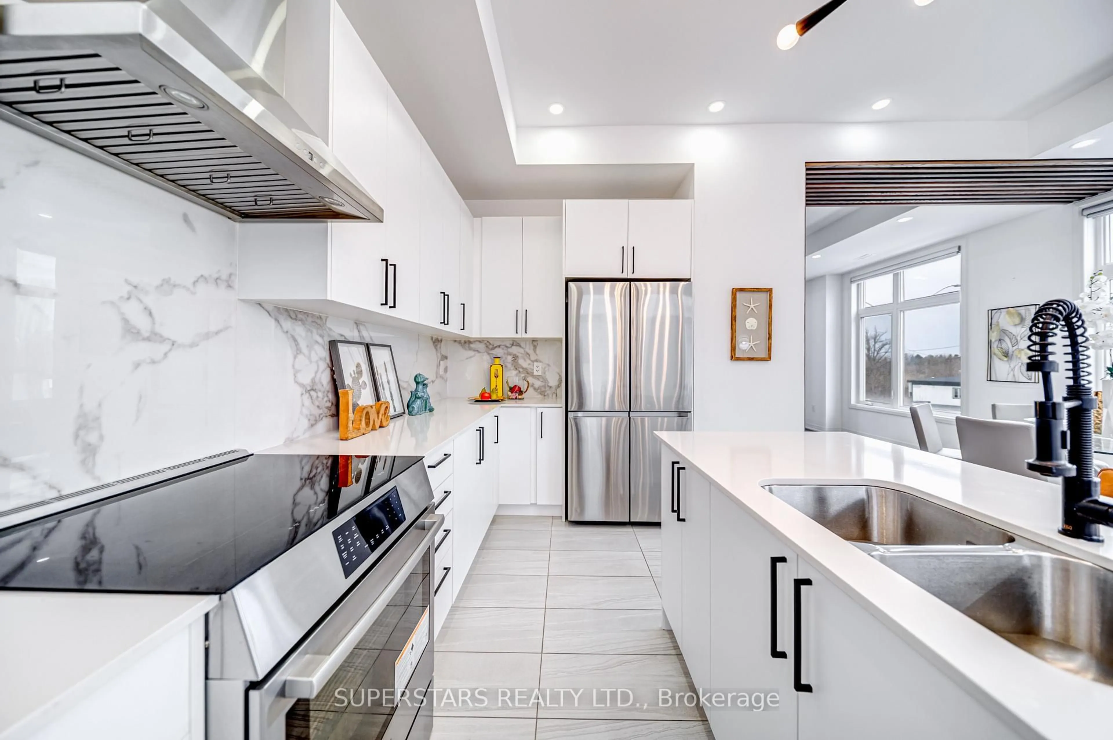 Contemporary kitchen, ceramic/tile floor for 121 Markland St, Markham Ontario L6C 3B5