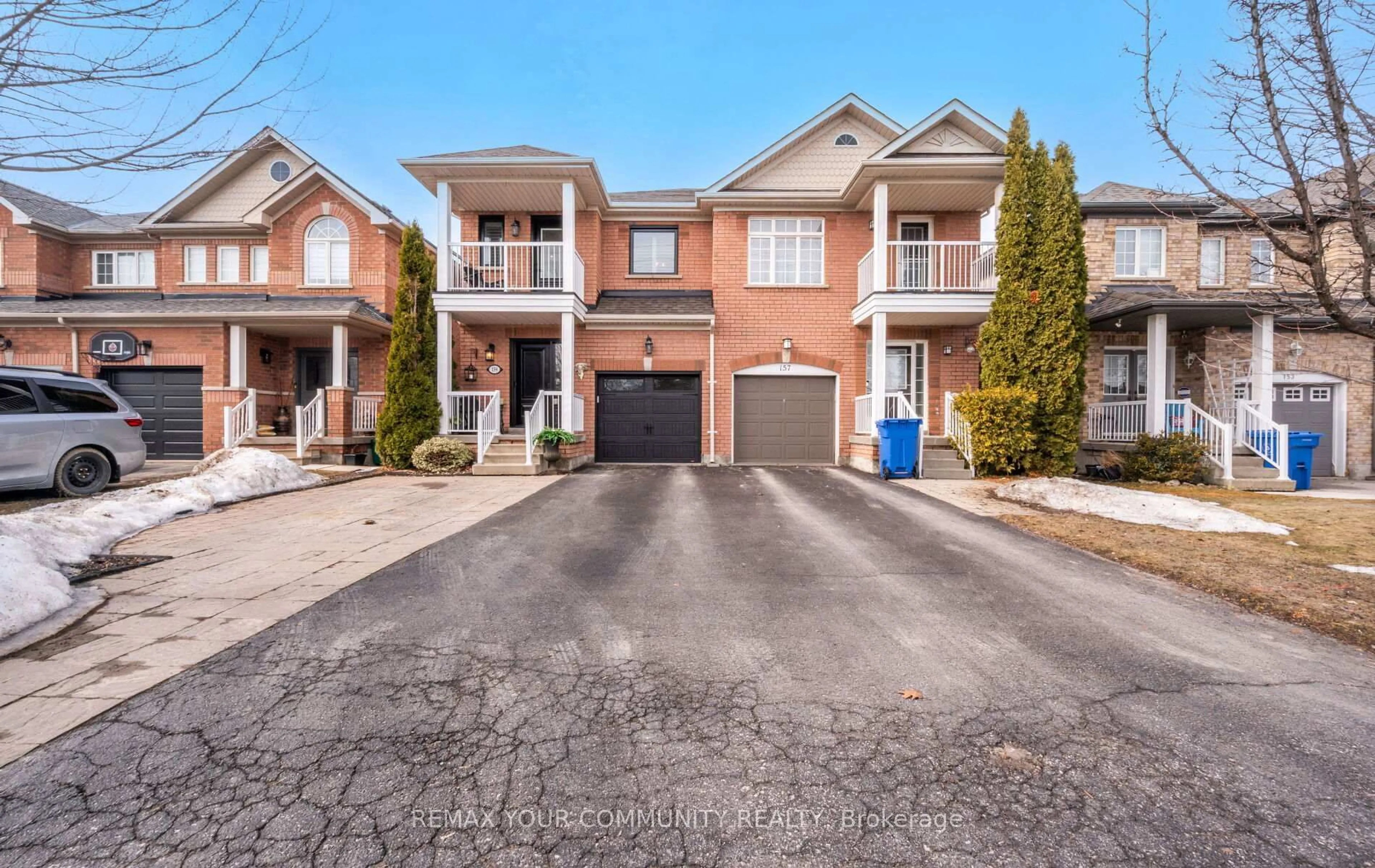 Home with brick exterior material, street for 159 Burgess Cres, Newmarket Ontario L3X 2T9