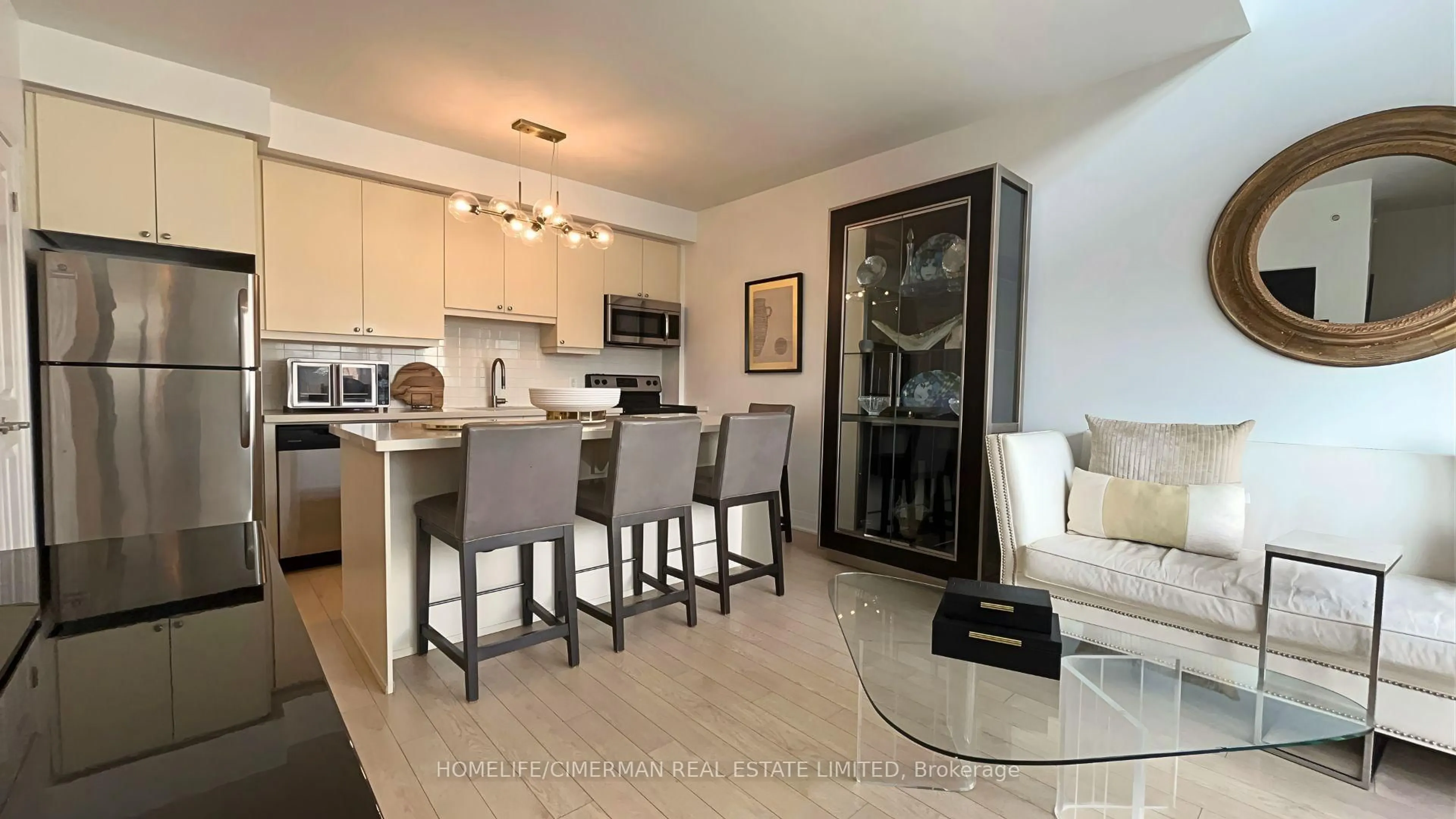 Open concept kitchen, unknown for 12 Woodstream Blvd #118, Vaughan Ontario L4L 8C3
