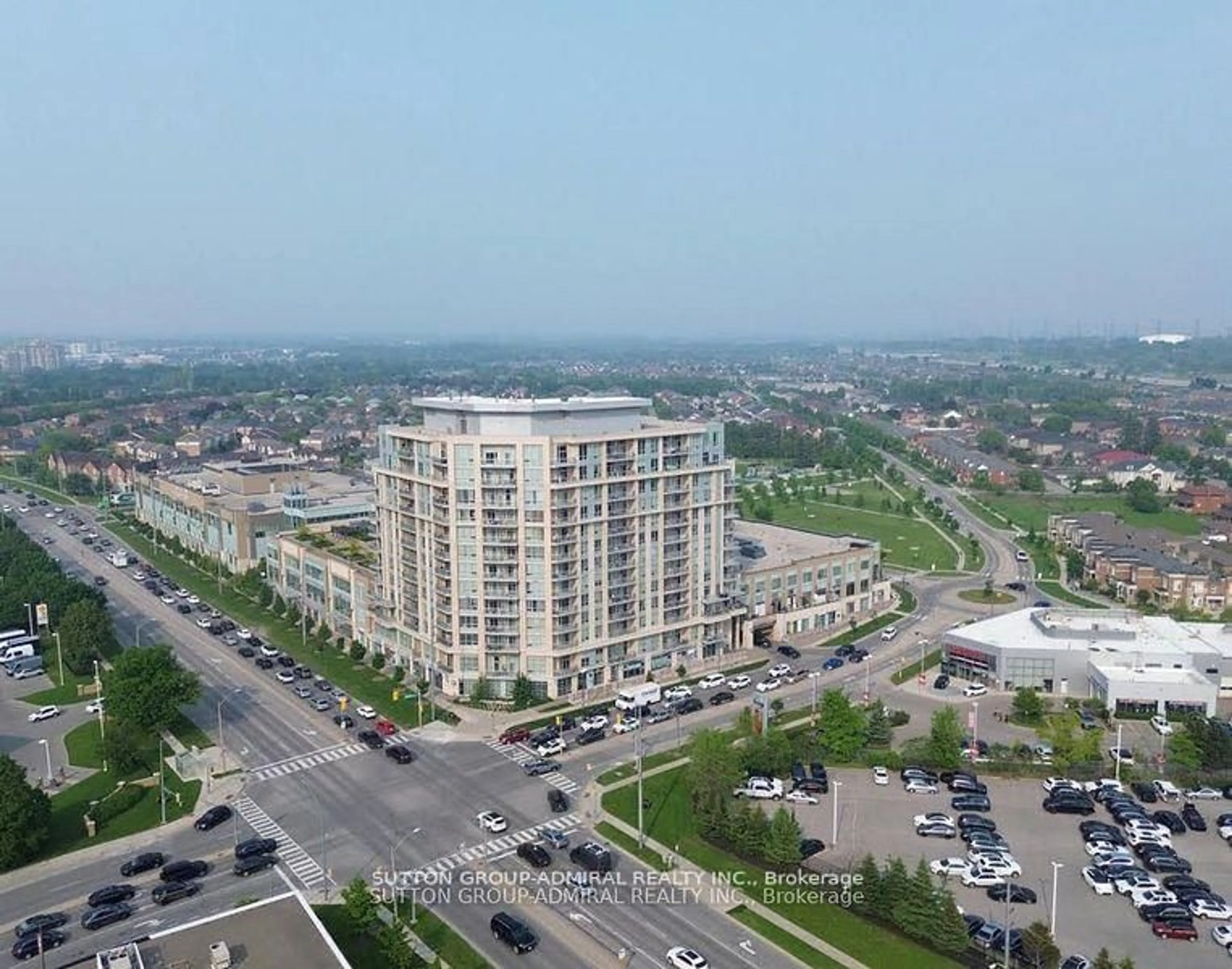 A pic from outside/outdoor area/front of a property/back of a property/a pic from drone, city buildings view from balcony for 8323 Kennedy Rd #625, Markham Ontario L3R 5W7
