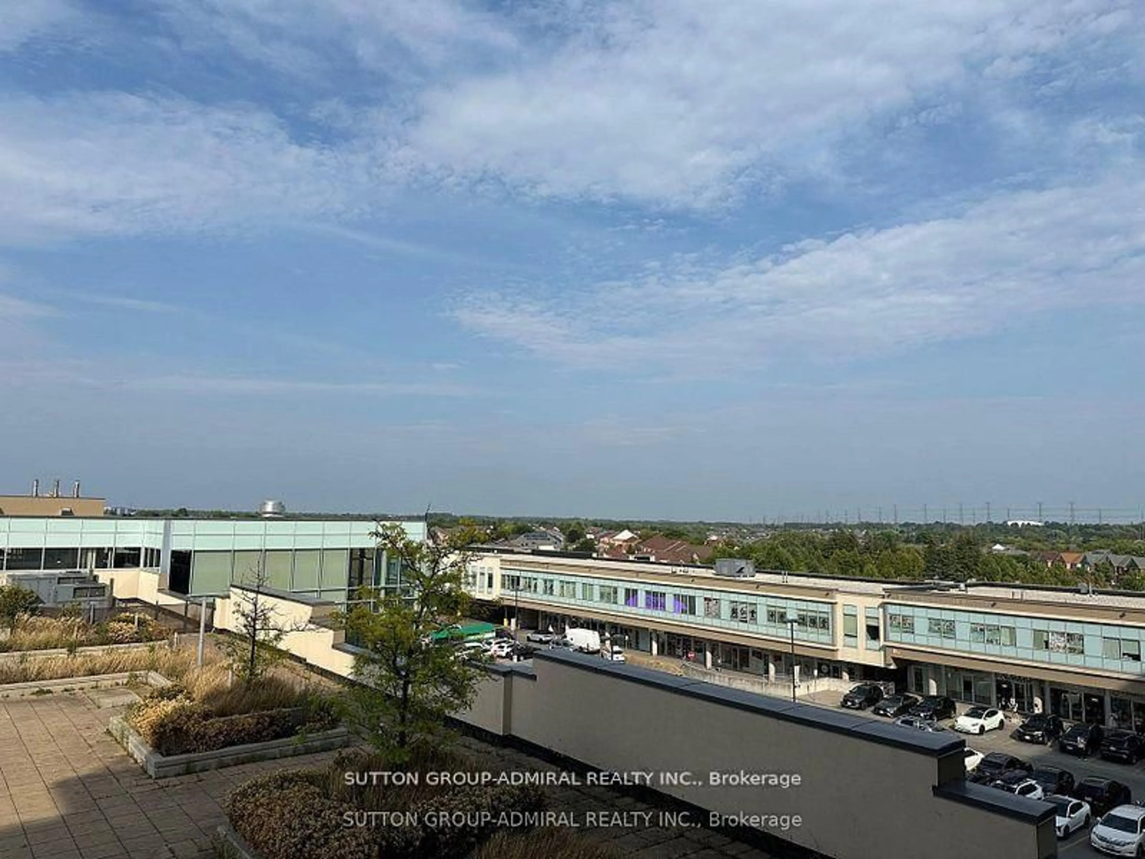 A pic from outside/outdoor area/front of a property/back of a property/a pic from drone, city buildings view from balcony for 8323 Kennedy Rd #625, Markham Ontario L3R 5W7