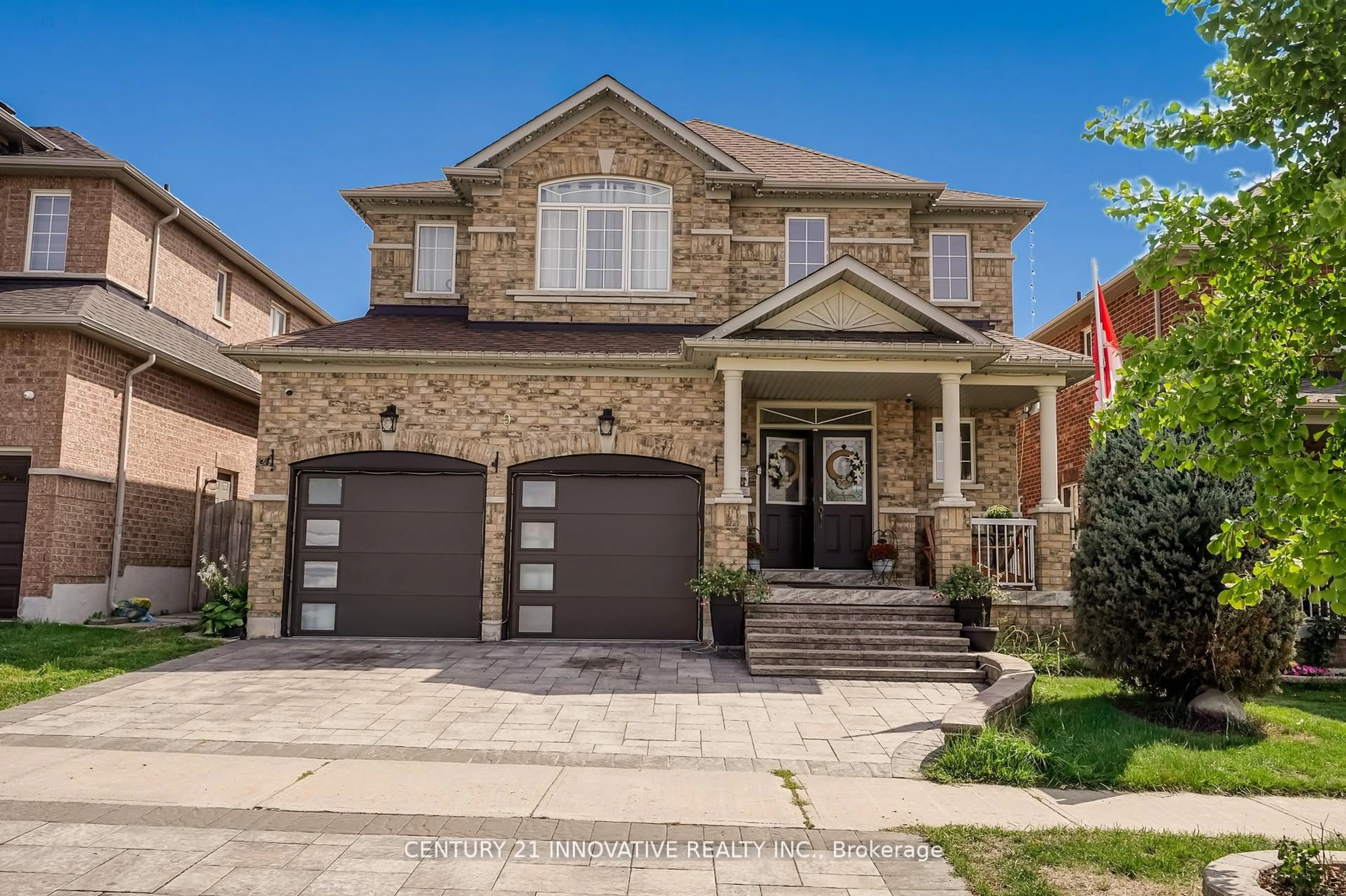 Home with brick exterior material, street for 19 Nutmeg St, Markham Ontario L6B 0B7