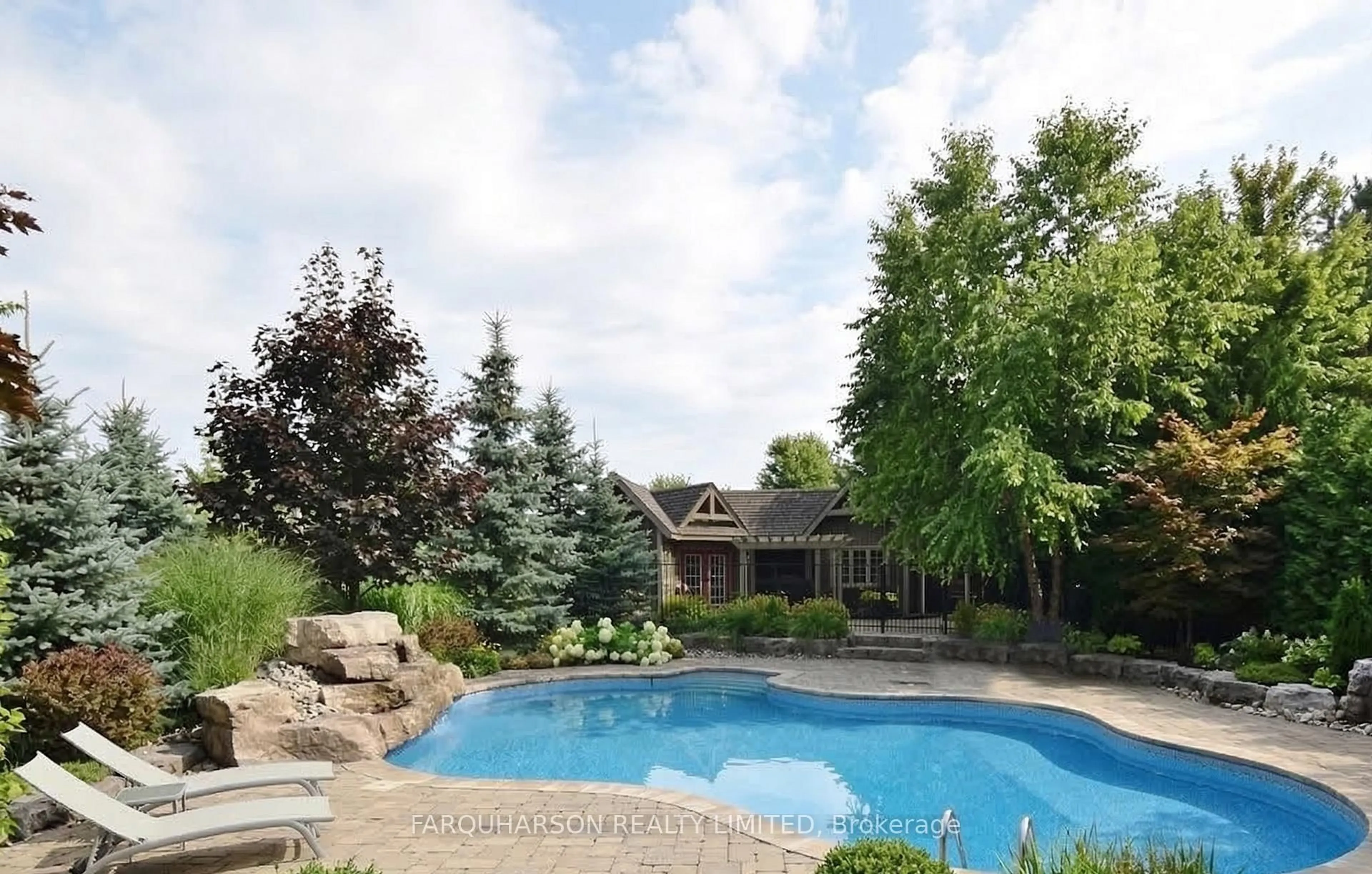 Pool for 15 Forestgreen Dr, Uxbridge Ontario L9P 0B8