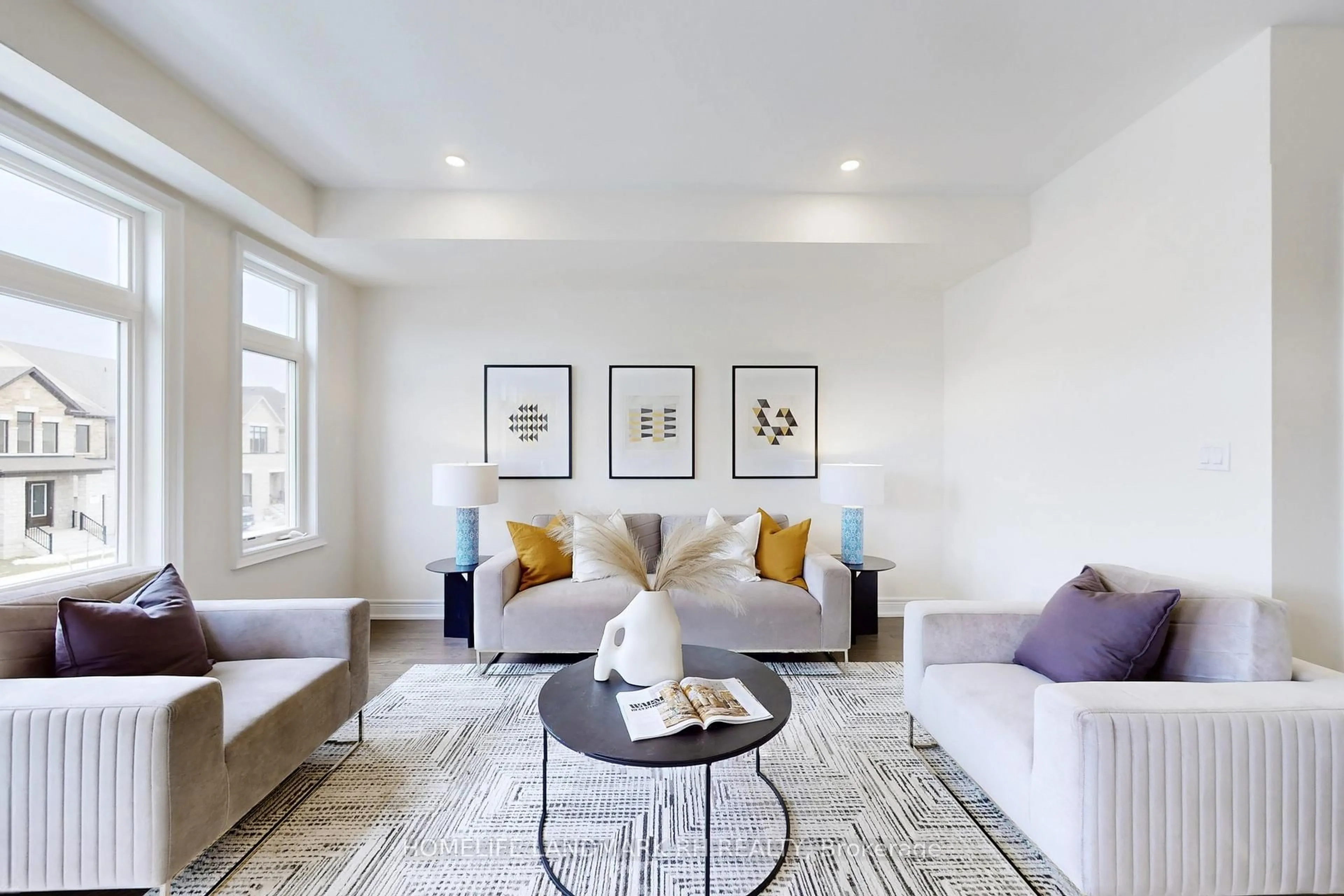 Living room with furniture, unknown for 7 Lucy Pick Ave, Markham Ontario L6C 3P1