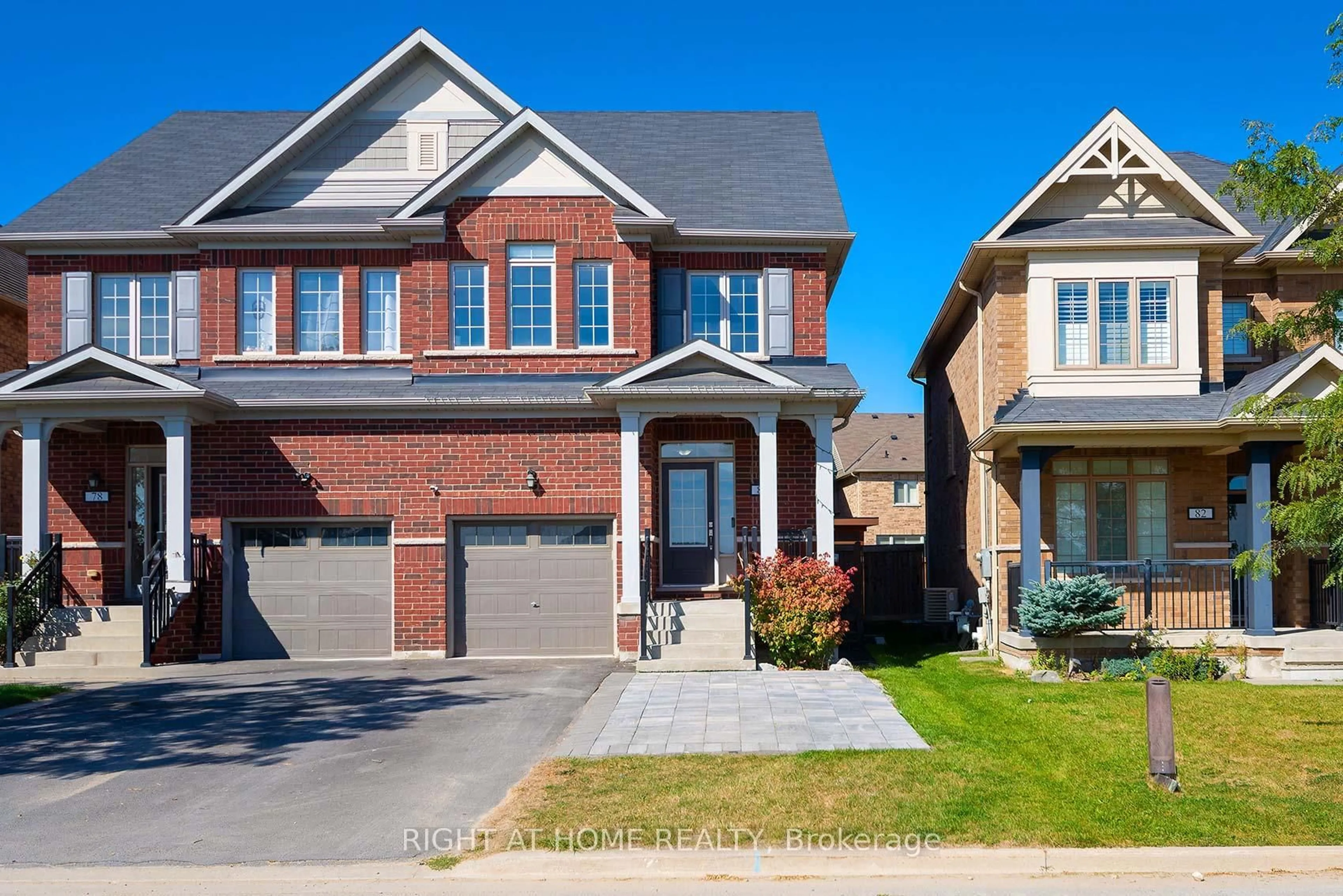 Home with brick exterior material, street for 80 Martin Tr, New Tecumseth Ontario L0G 1W0