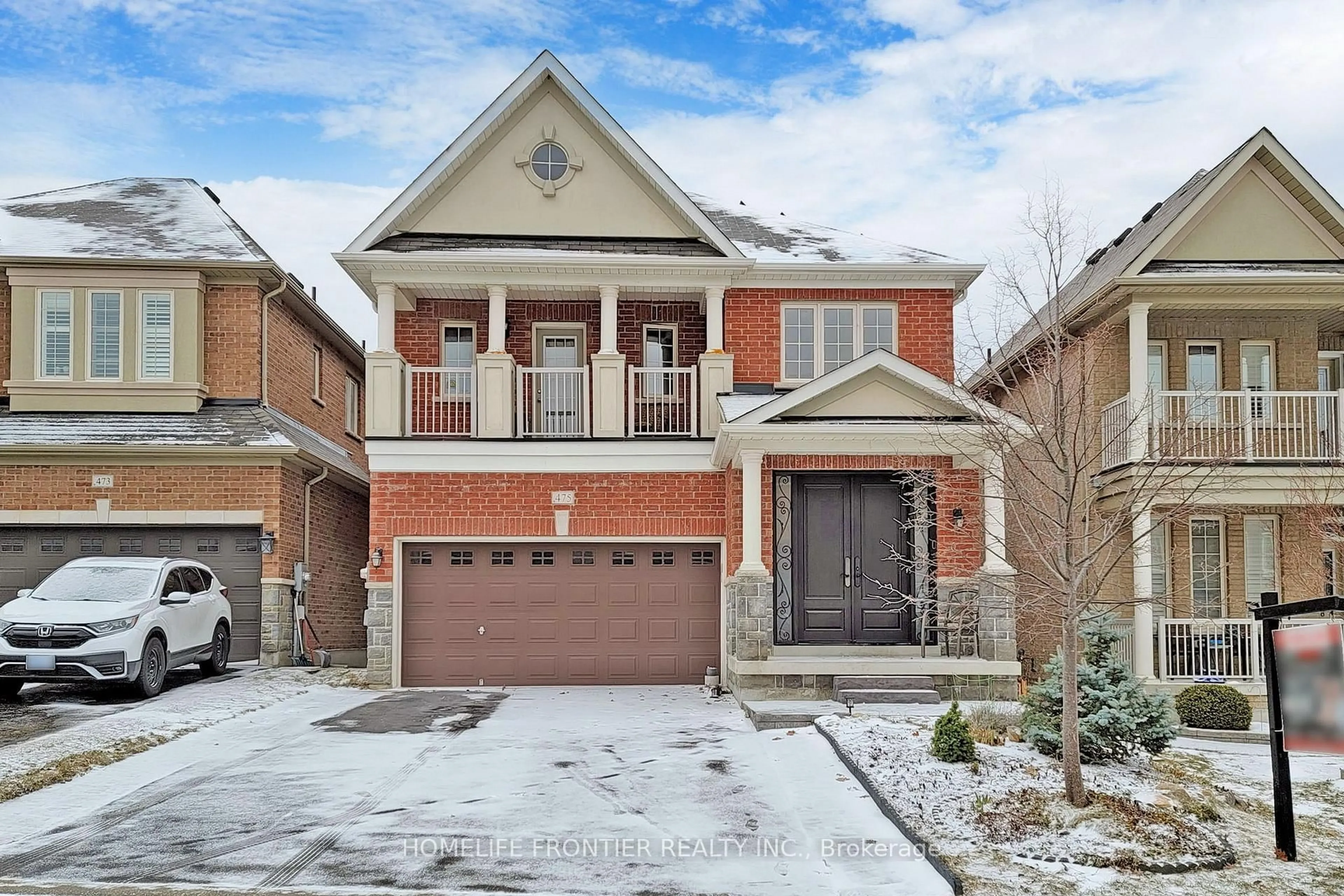 Home with brick exterior material, street for 475 Kwapis Blvd, Newmarket Ontario L3X 3K5