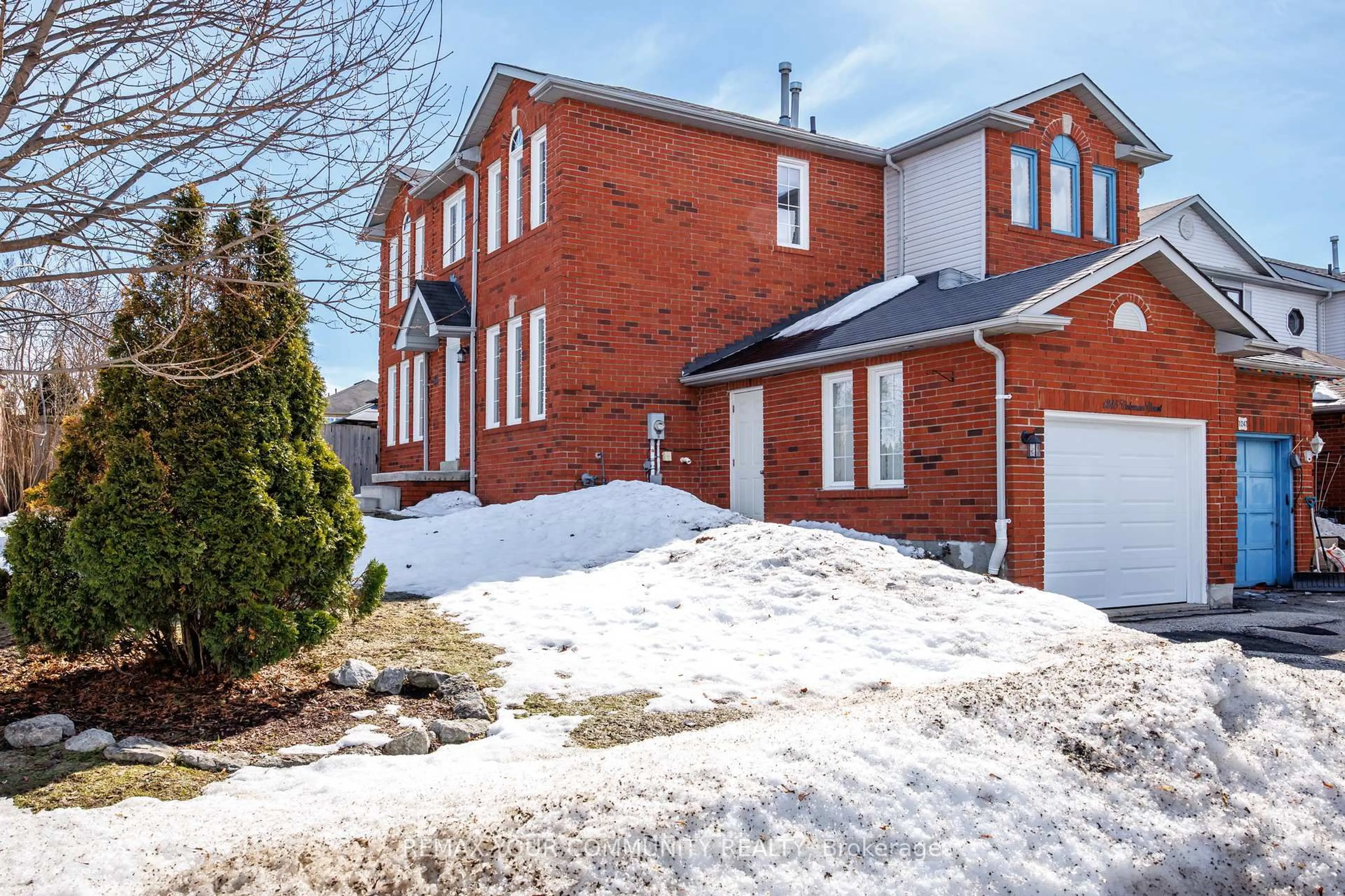 Home with brick exterior material, street for 1245 Coleman Crt, Innisfil Ontario L9S 1X4