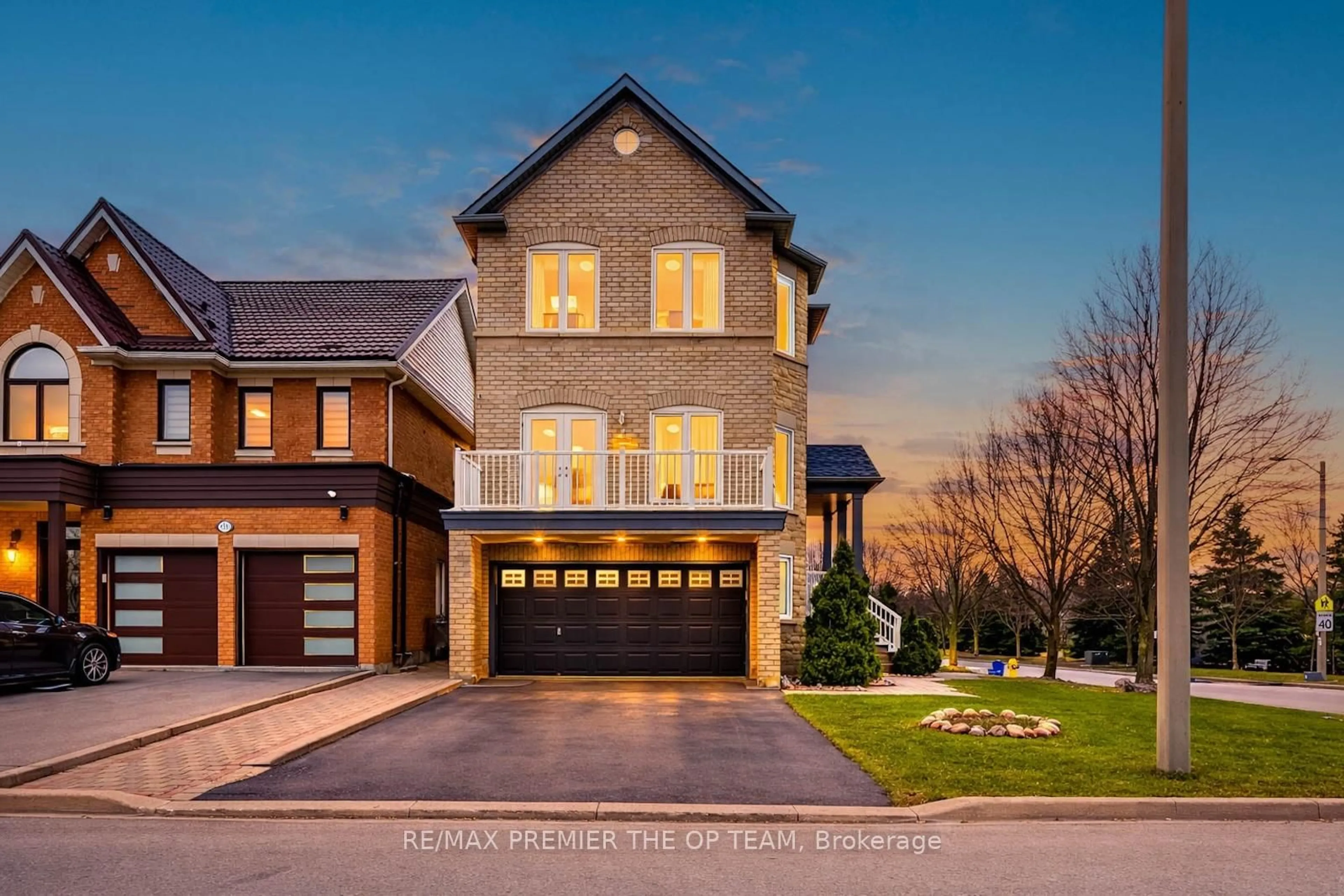 Home with brick exterior material, street for 2 La Maria Lane, Vaughan Ontario L6A 3X2