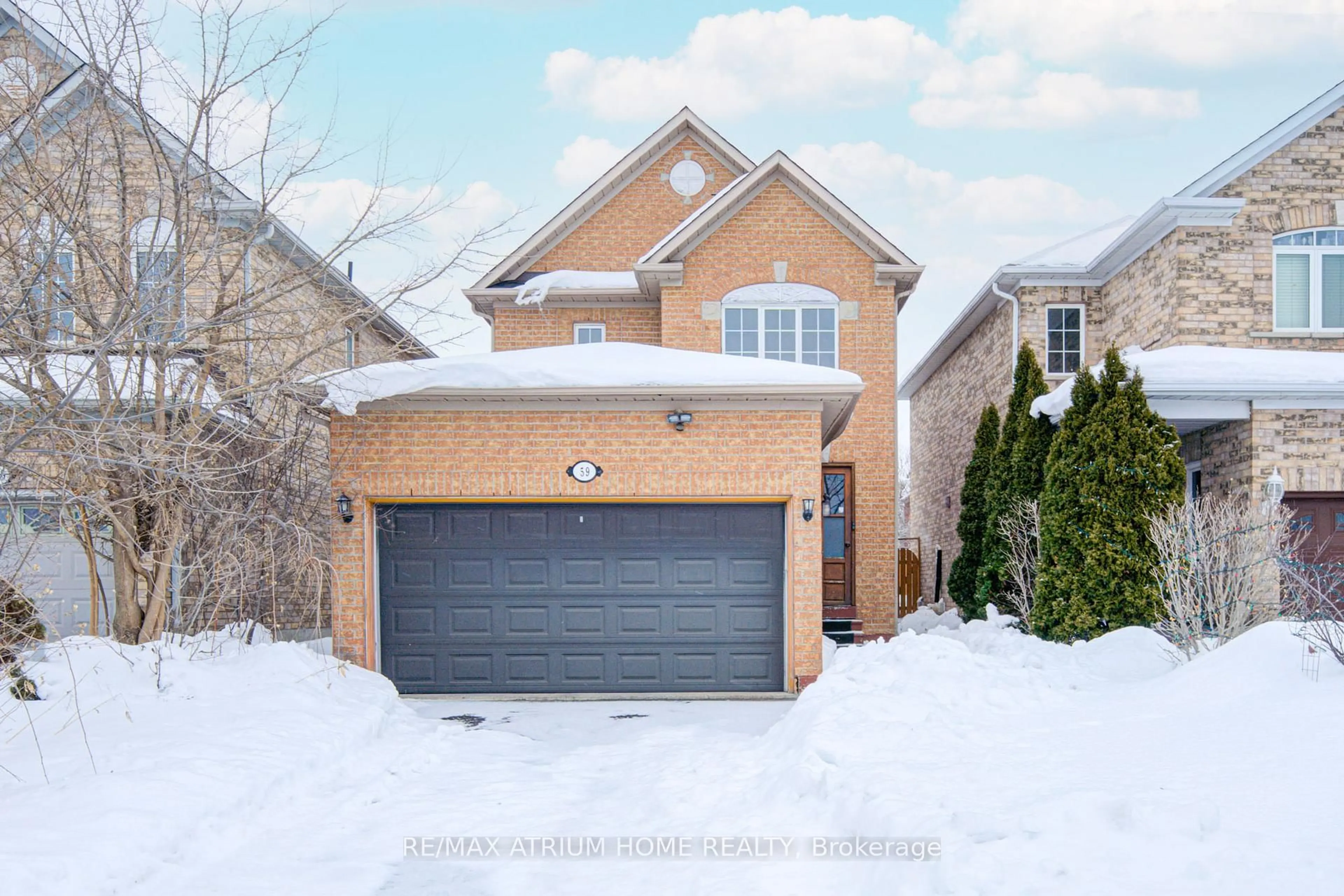 Home with brick exterior material, street for 59 Hollybush Dr, Vaughan Ontario L6A 2H5