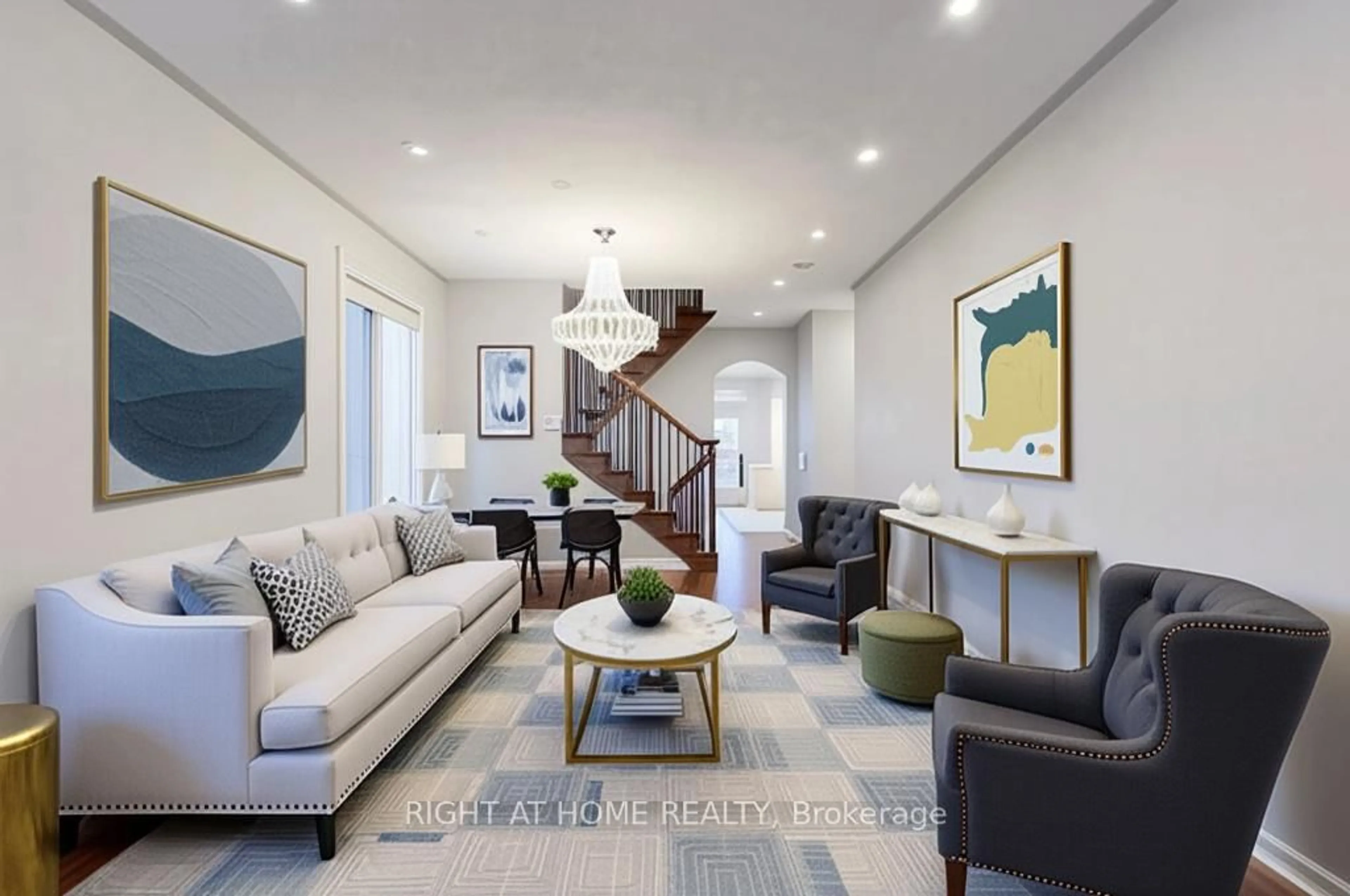 Living room with furniture, unknown for 90 Maplebank Cres, Whitchurch-Stouffville Ontario L4A 0R8