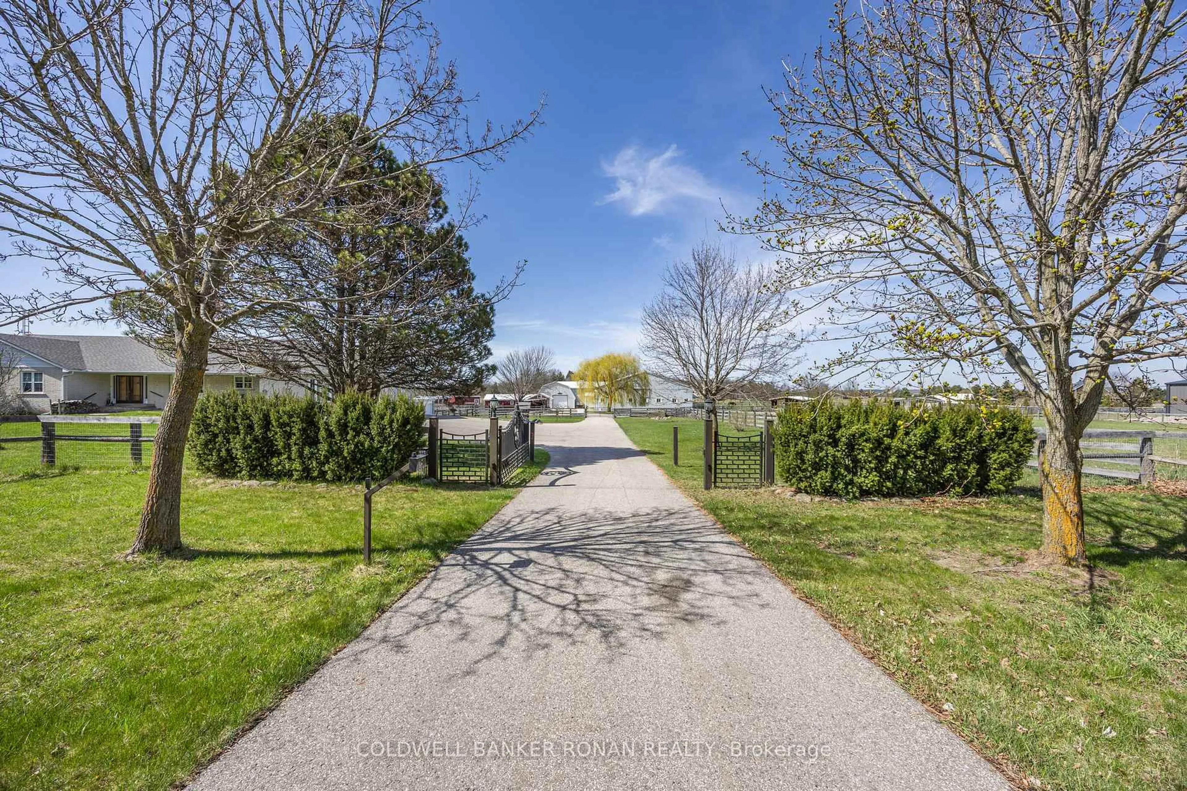 A pic from outside/outdoor area/front of a property/back of a property/a pic from drone, street for 8058 20th Sdrd, Adjala-Tosorontio Ontario L0G 1L0