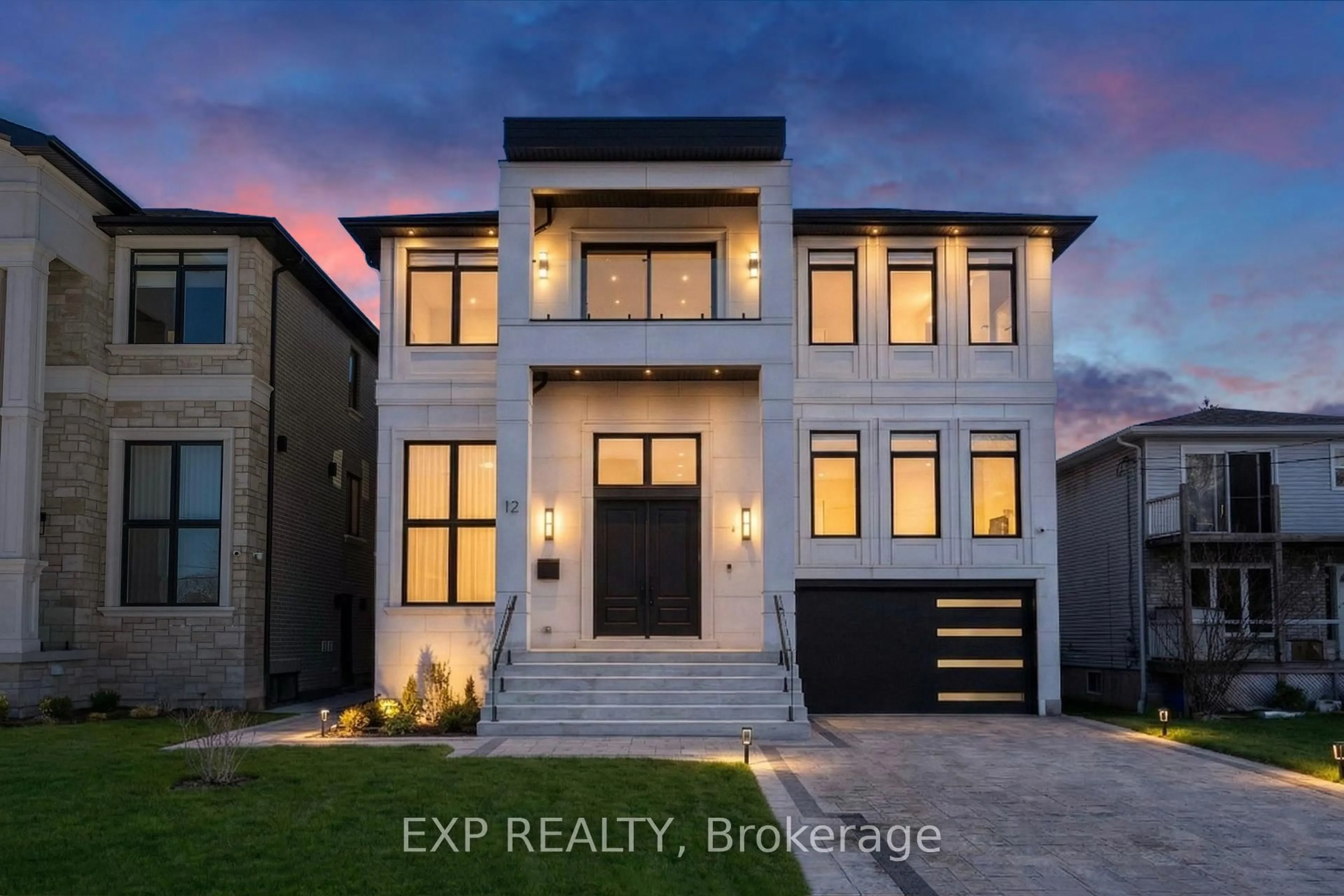 Home with brick exterior material, street for 12 Canal St, Georgina Ontario L4P 1K5