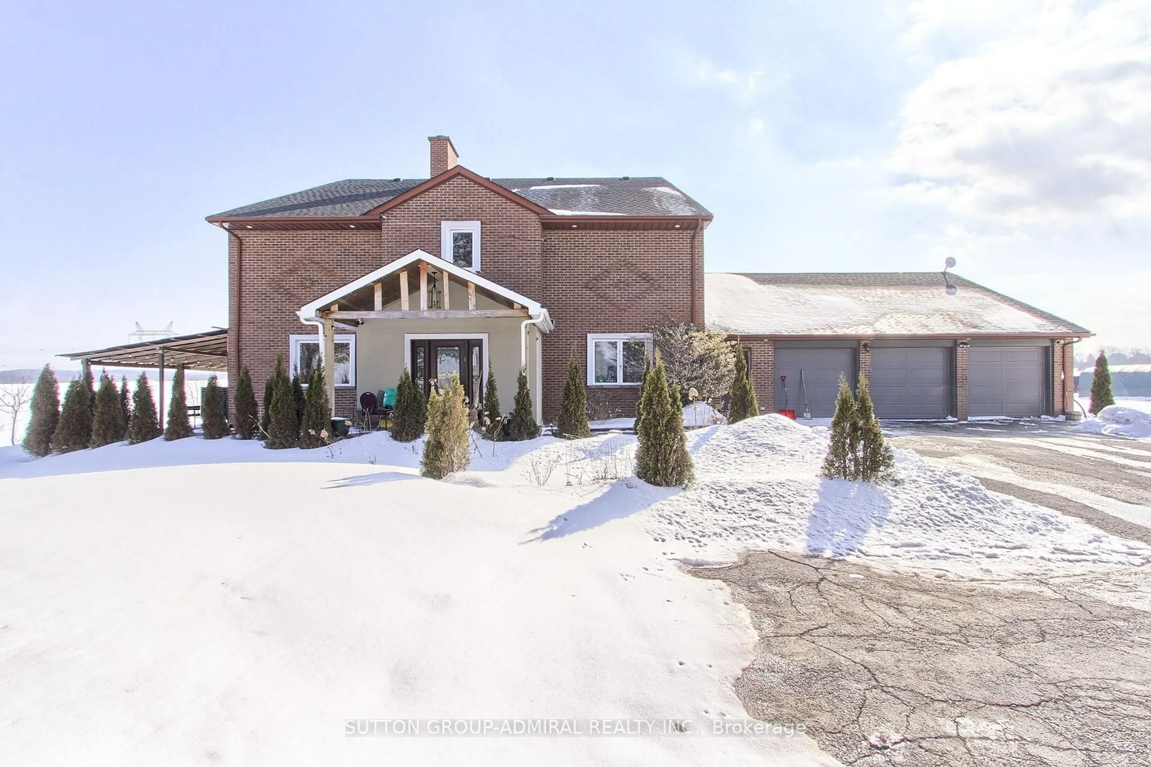 A pic from outside/outdoor area/front of a property/back of a property/a pic from drone, street for 7205 19th Side Rd, King Ontario L0G 1T0