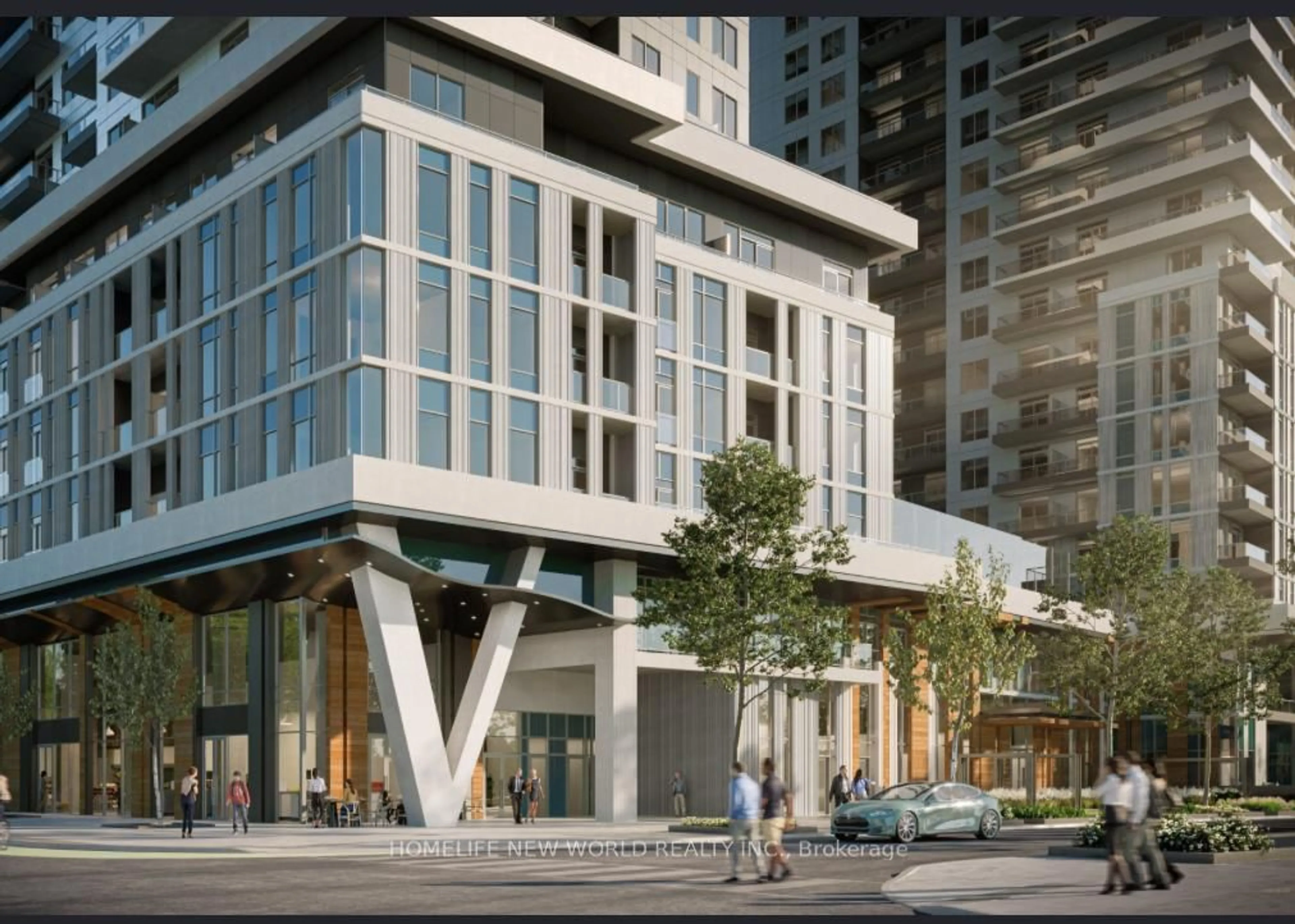 Indoor foyer for 2851 Hwy 7 #1719, Vaughan Ontario L4K 1W2