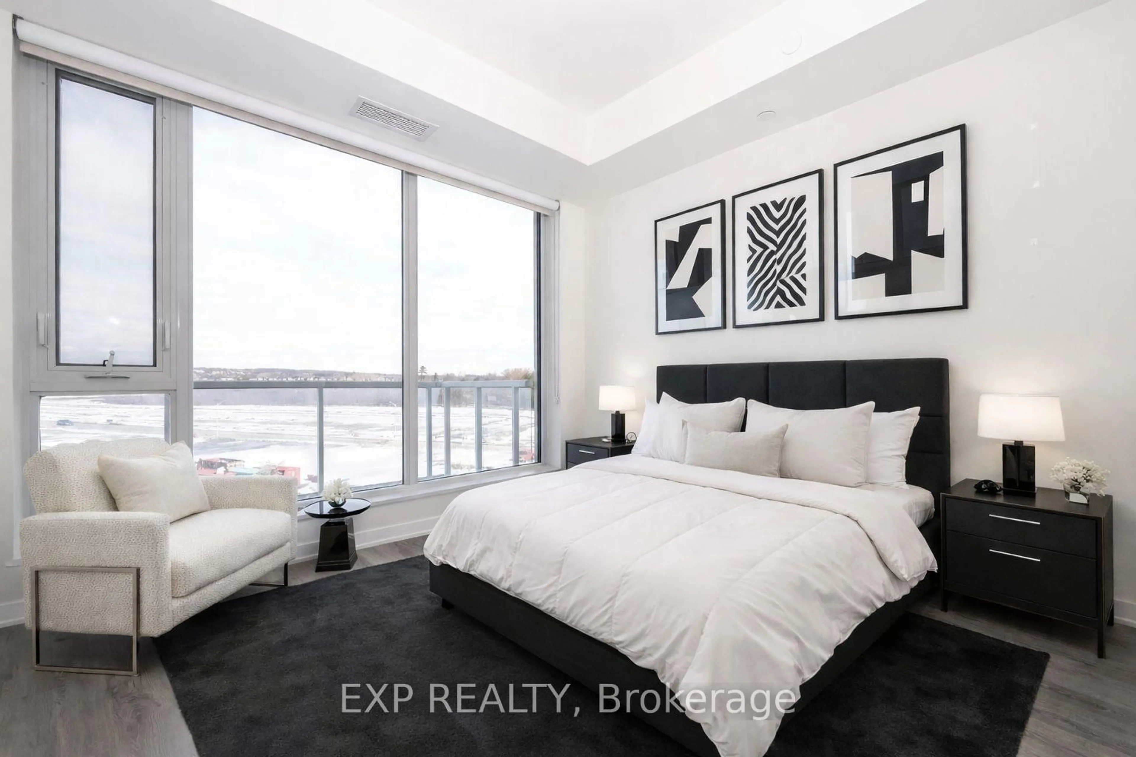 Bedroom with bed, unknown for 2 David Eyer Rd #525, Richmond Hill Ontario L4S 0N6