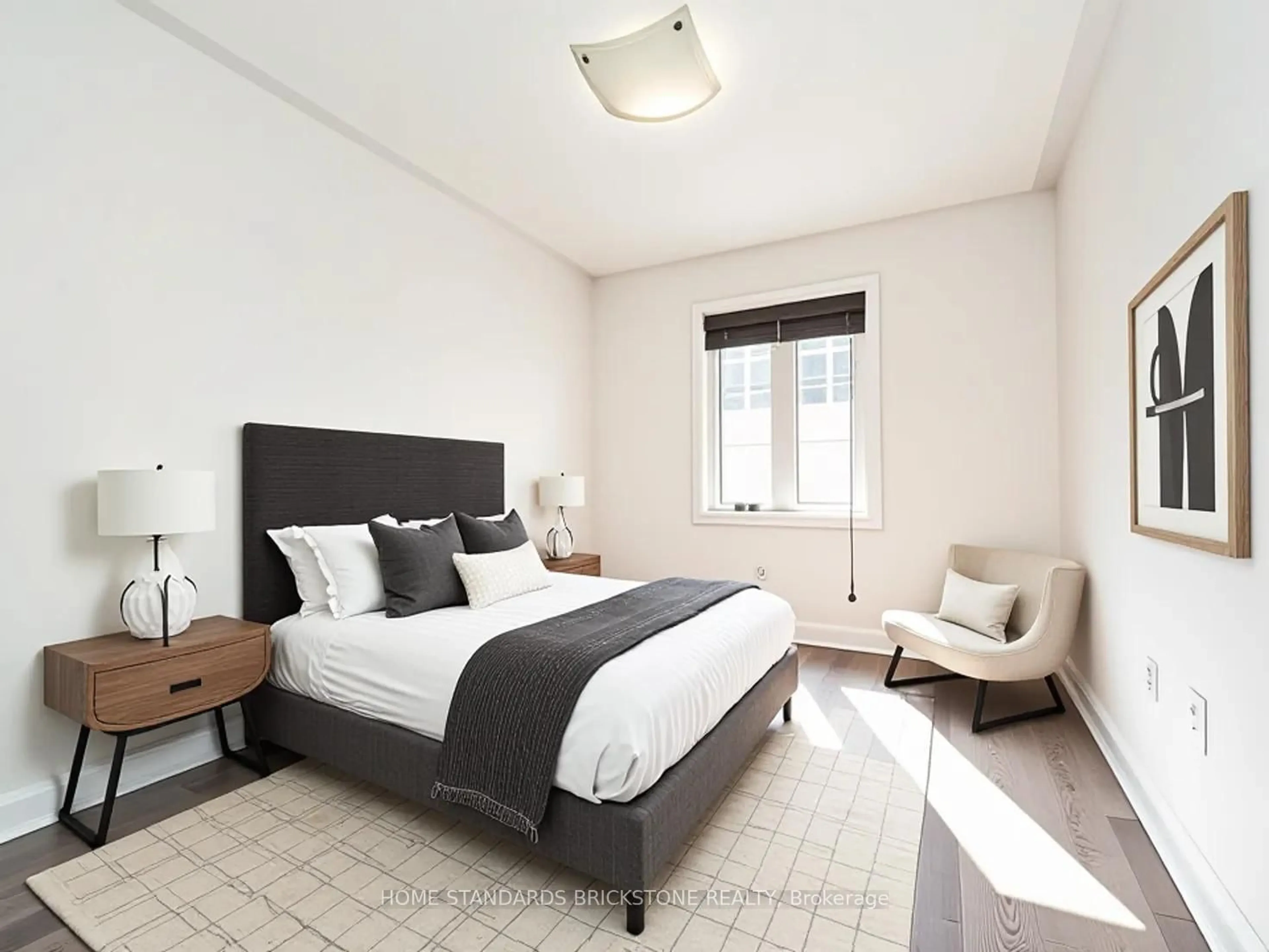 Bedroom with bed, unknown for 382 Highway 7 #TH15, Richmond Hill Ontario L4B 0C5