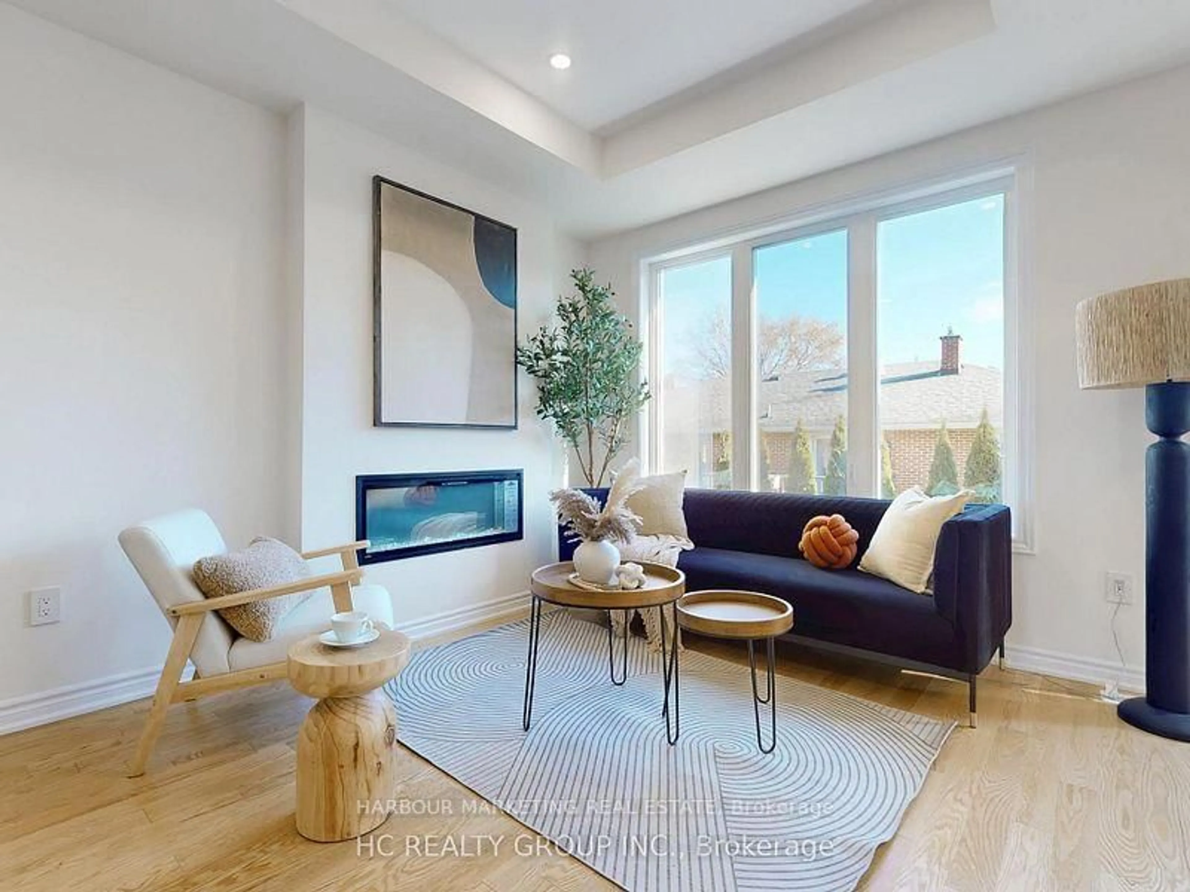 Living room with furniture, unknown for 66 Main St #5, King Ontario L0G 1T0