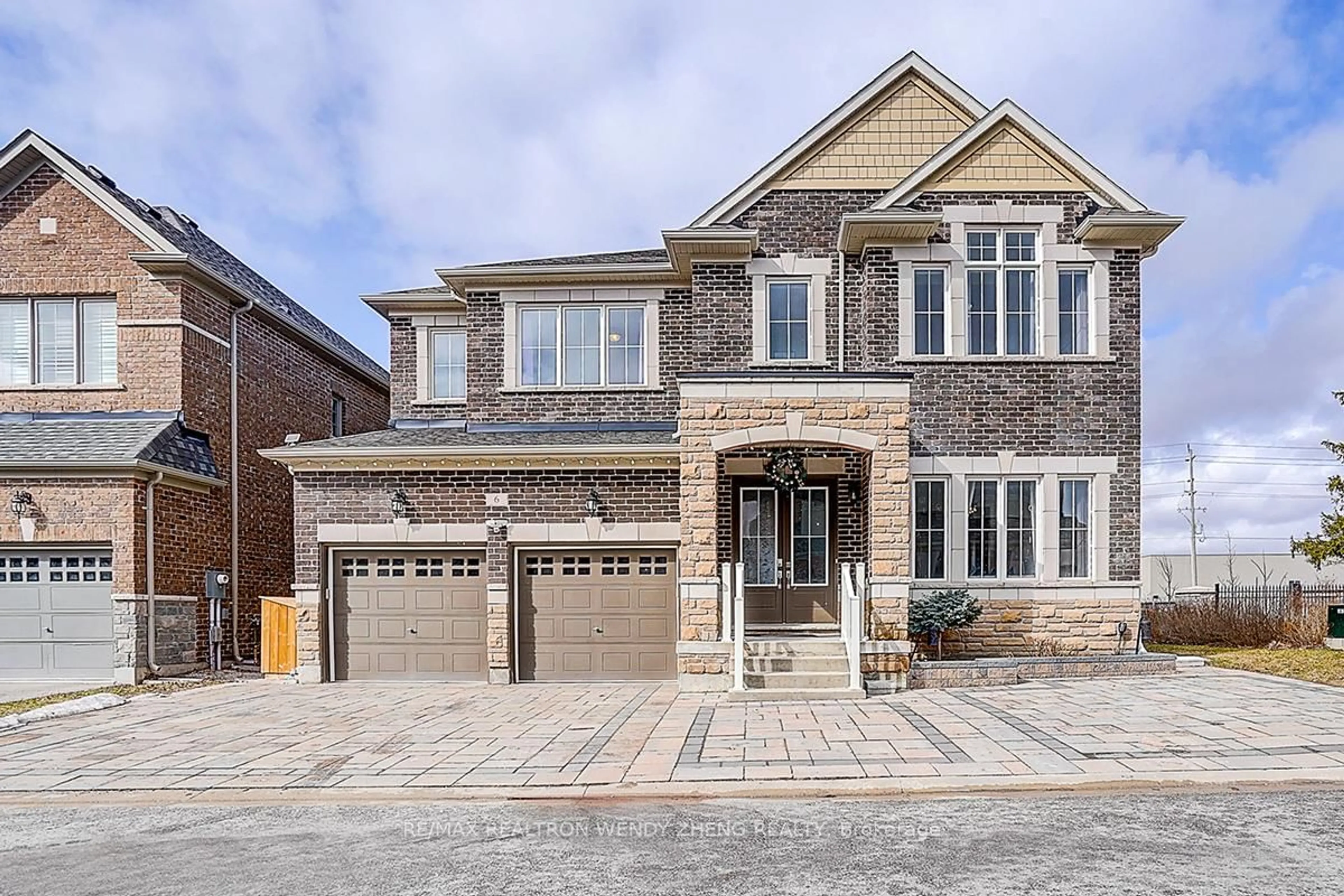 Home with brick exterior material, street for 6 Ken Sinclair Cres, Aurora Ontario L4G 3J1