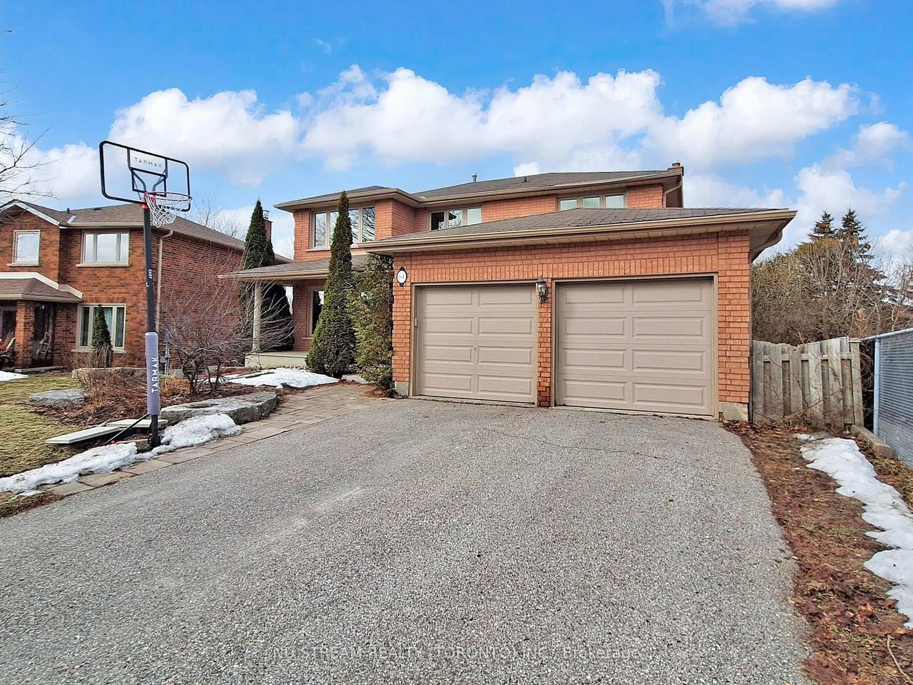 Home with brick exterior material, street for 64 Aspen Cres, Whitchurch-Stouffville Ontario L4A 5C7