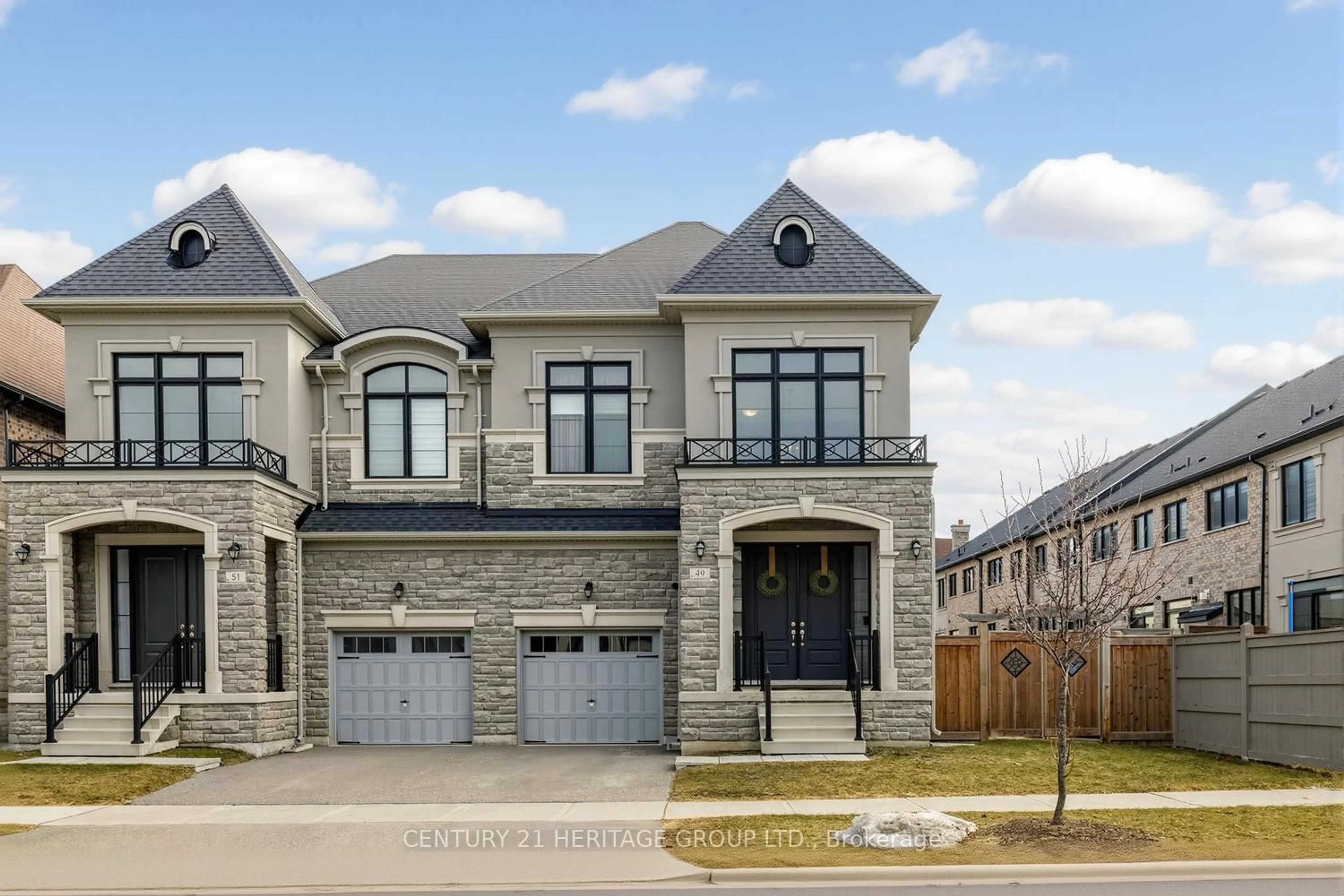 Home with brick exterior material, street for 49 Hilts Dr, Richmond Hill Ontario L4H 0H8