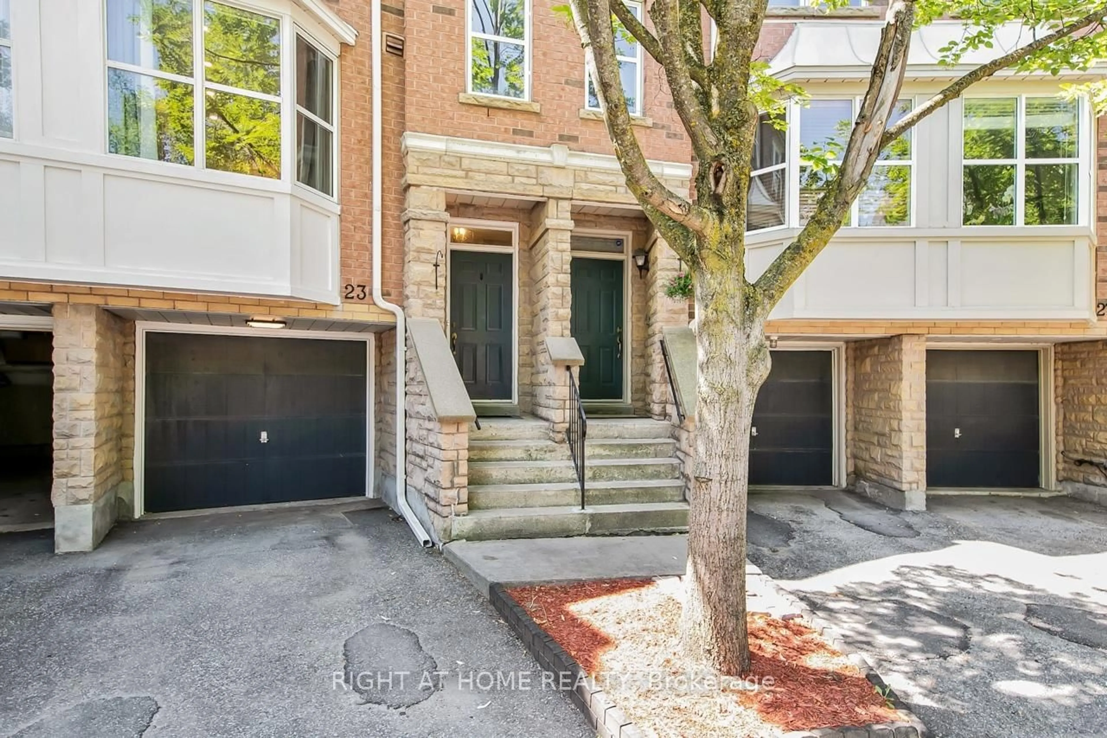 Home with brick exterior material, street for 23 Michael Way, Markham Ontario L3R 5G4