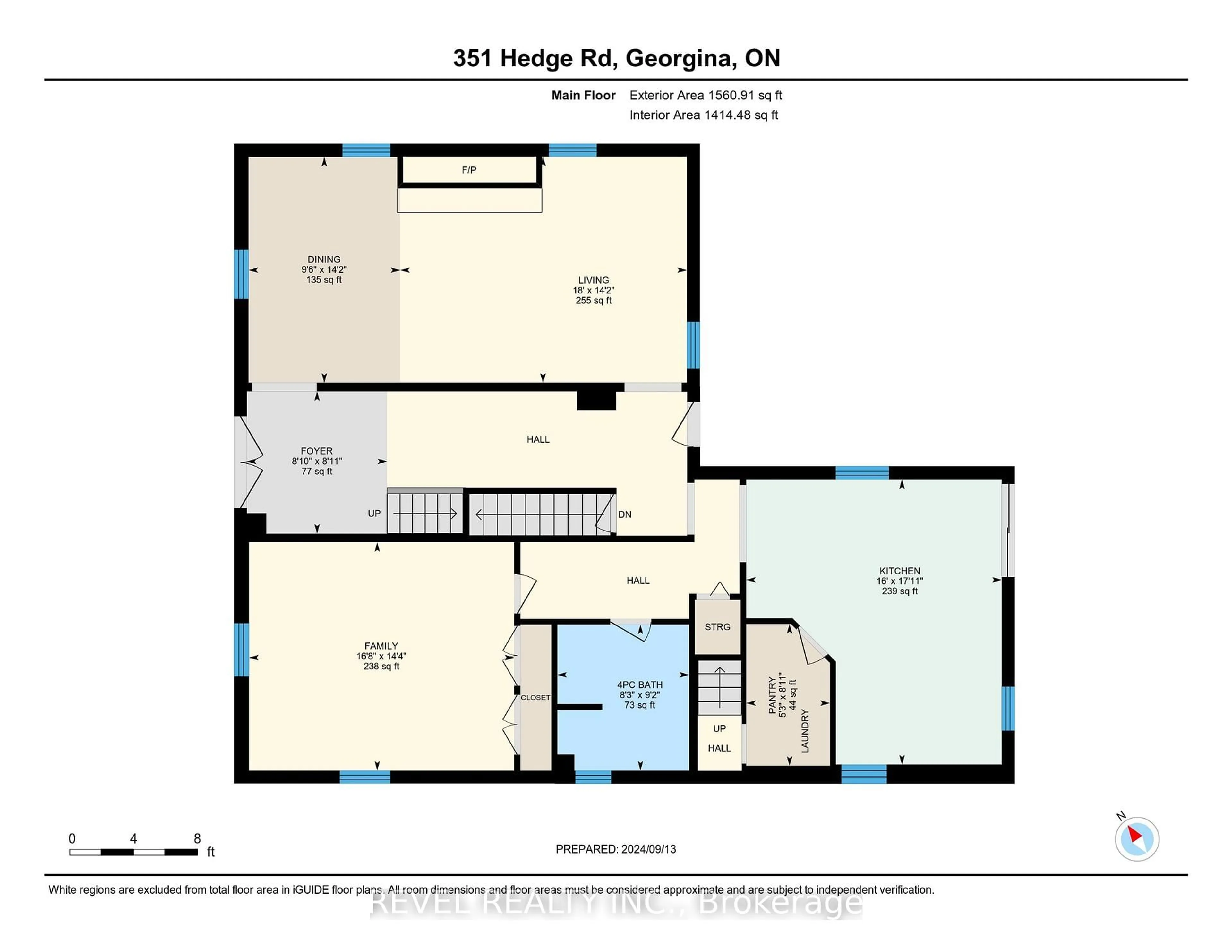Floor plan for 351 Hedge Rd, Georgina Ontario L0E 1R0