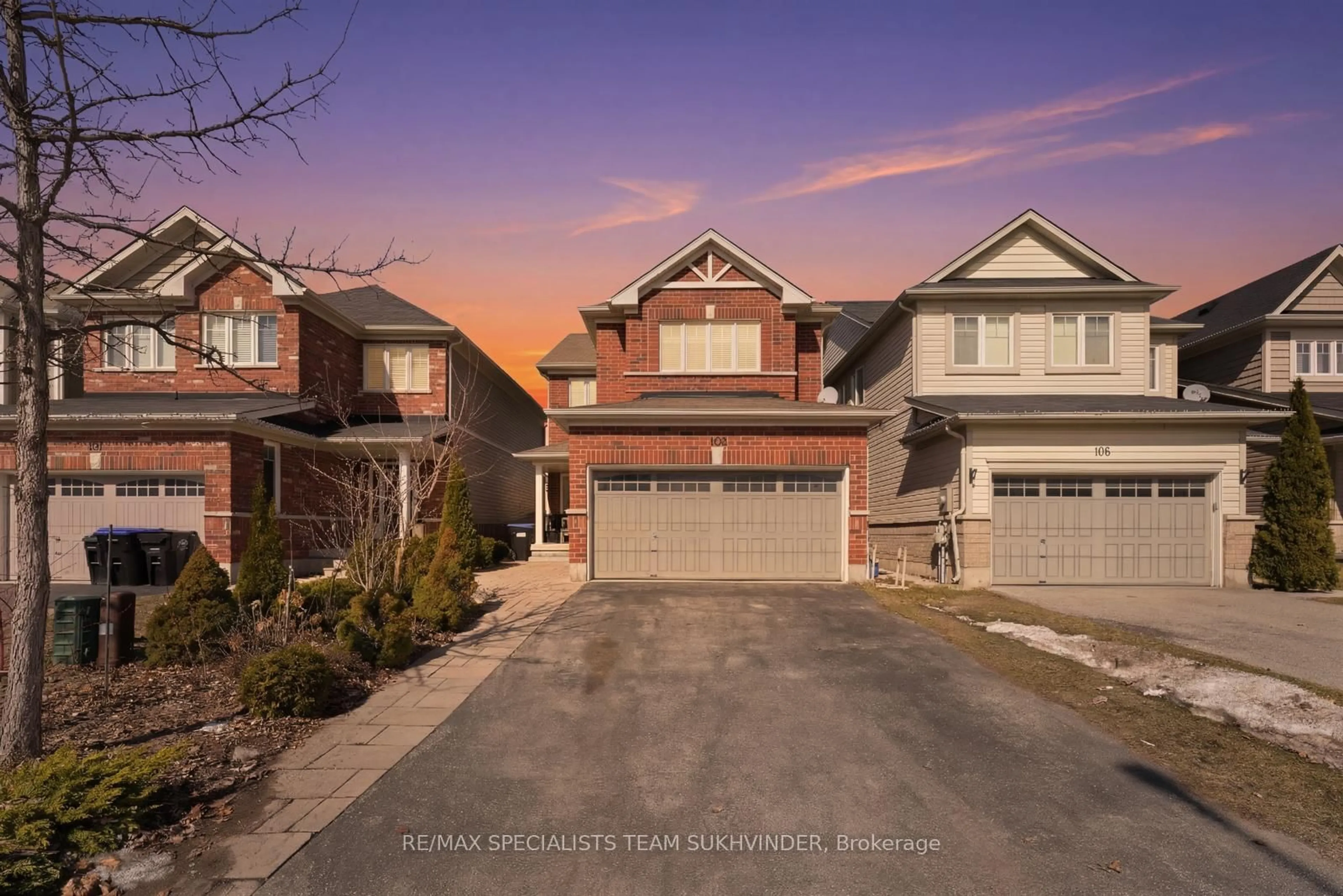 Home with brick exterior material, street for 106 Falkner Rd, New Tecumseth Ontario L9R 0C1