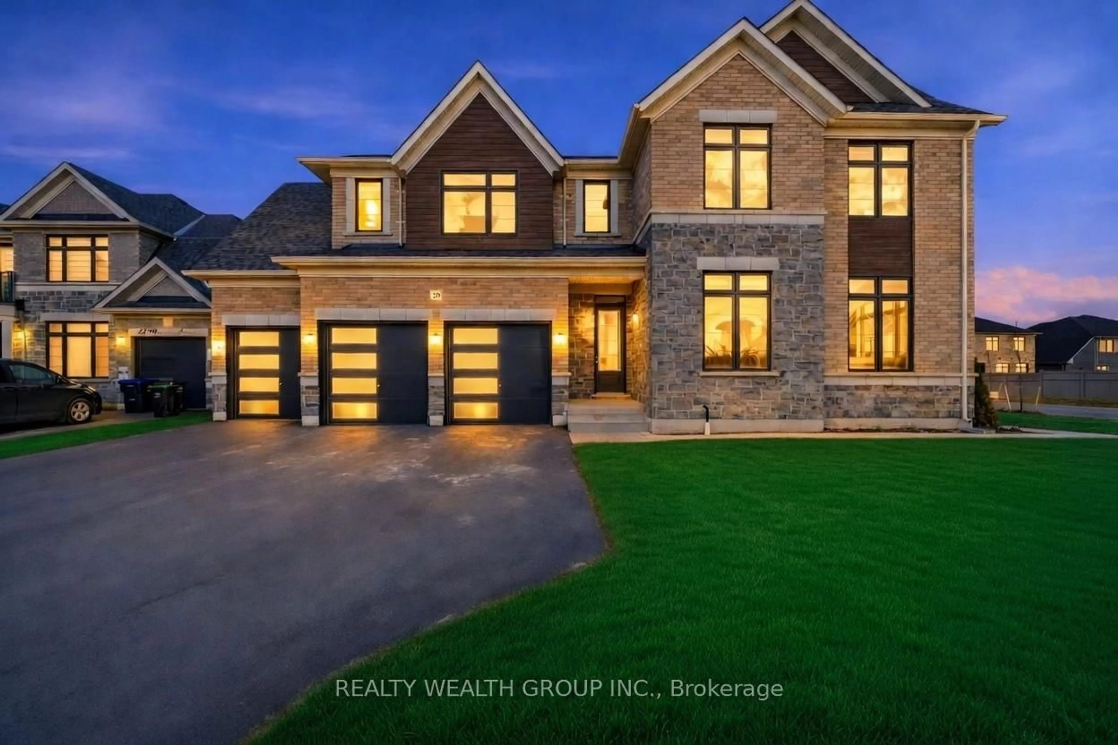 Home with brick exterior material, street for 20 Magnolia Ave, Adjala-Tosorontio Ontario L0G 1W0