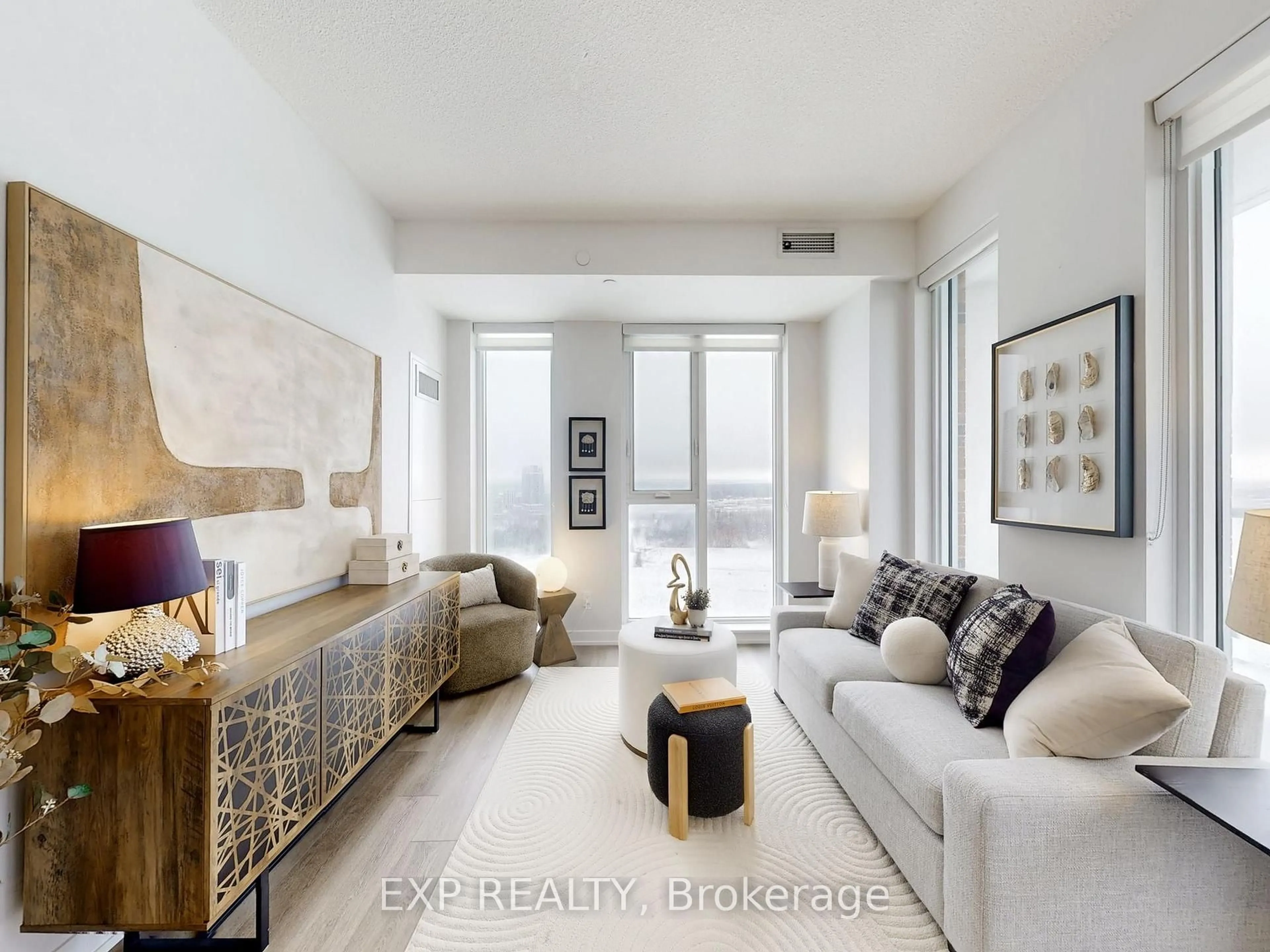 Living room with furniture, unknown for 292 Verdale Crossing #1411, Markham Ontario L6G 0H6