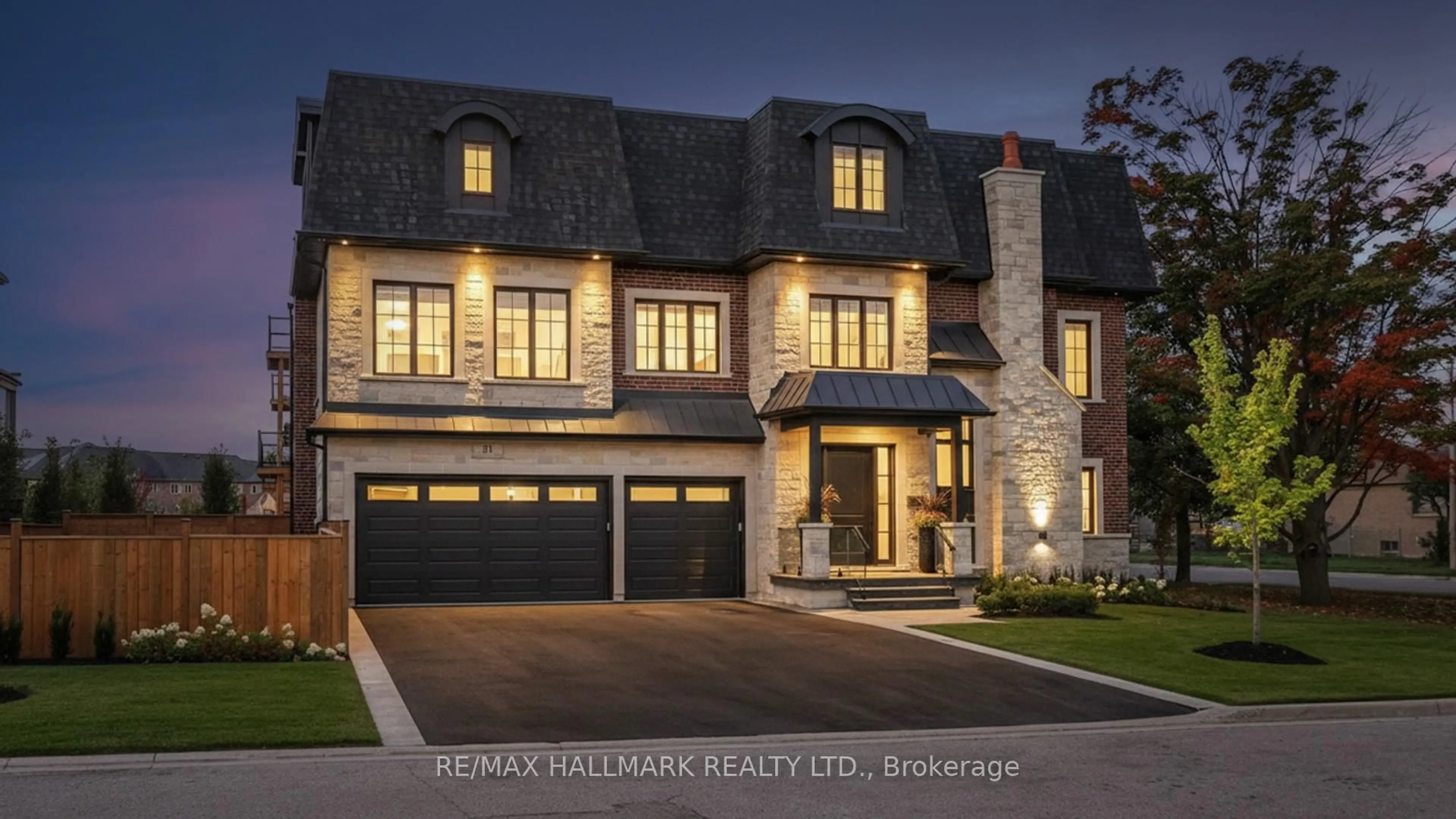 Home with brick exterior material, street for 31 Naughton Dr, Richmond Hill Ontario L4C 4M6