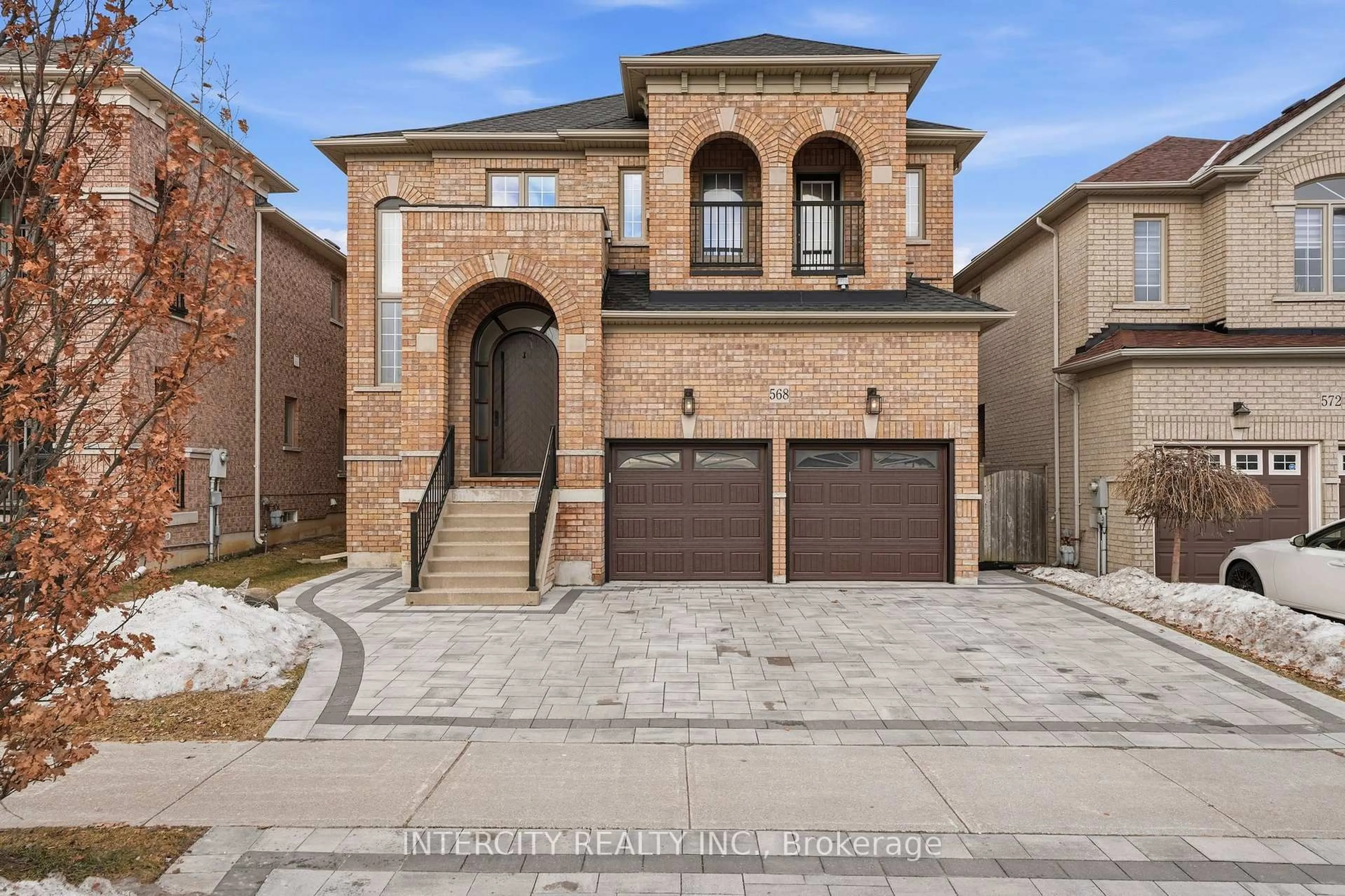 Home with brick exterior material, street for 568 Grand Trunk Ave, Vaughan Ontario L6A 0R4