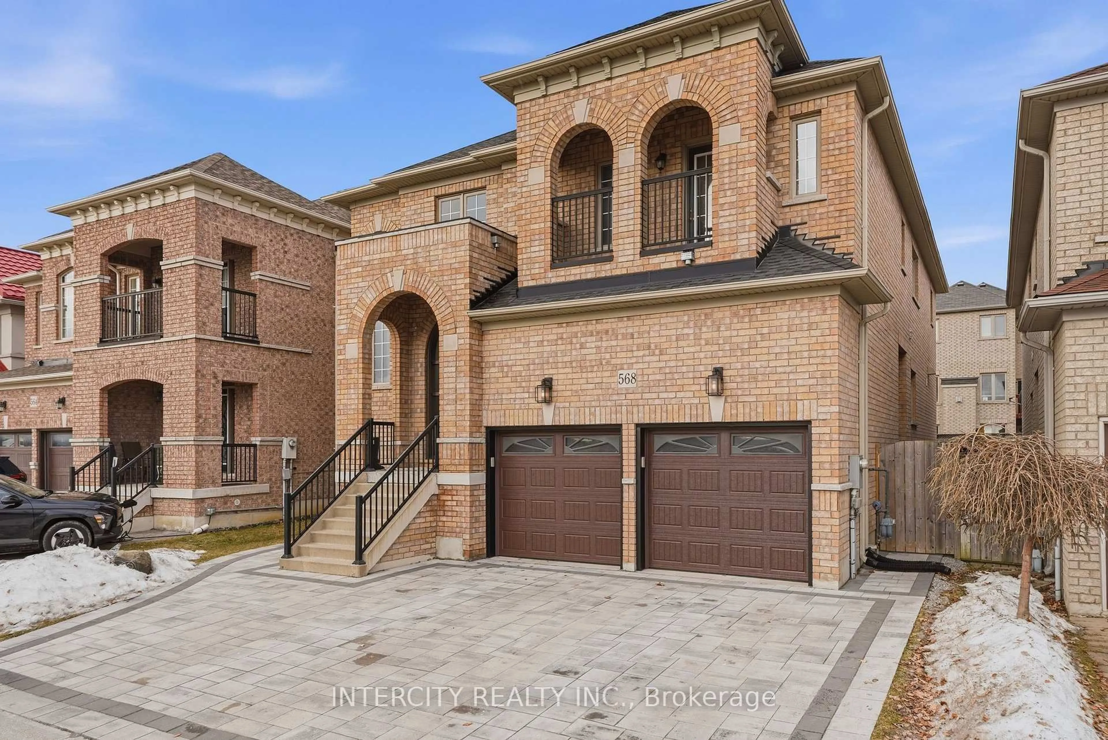 Home with brick exterior material, street for 568 Grand Trunk Ave, Vaughan Ontario L6A 0R4