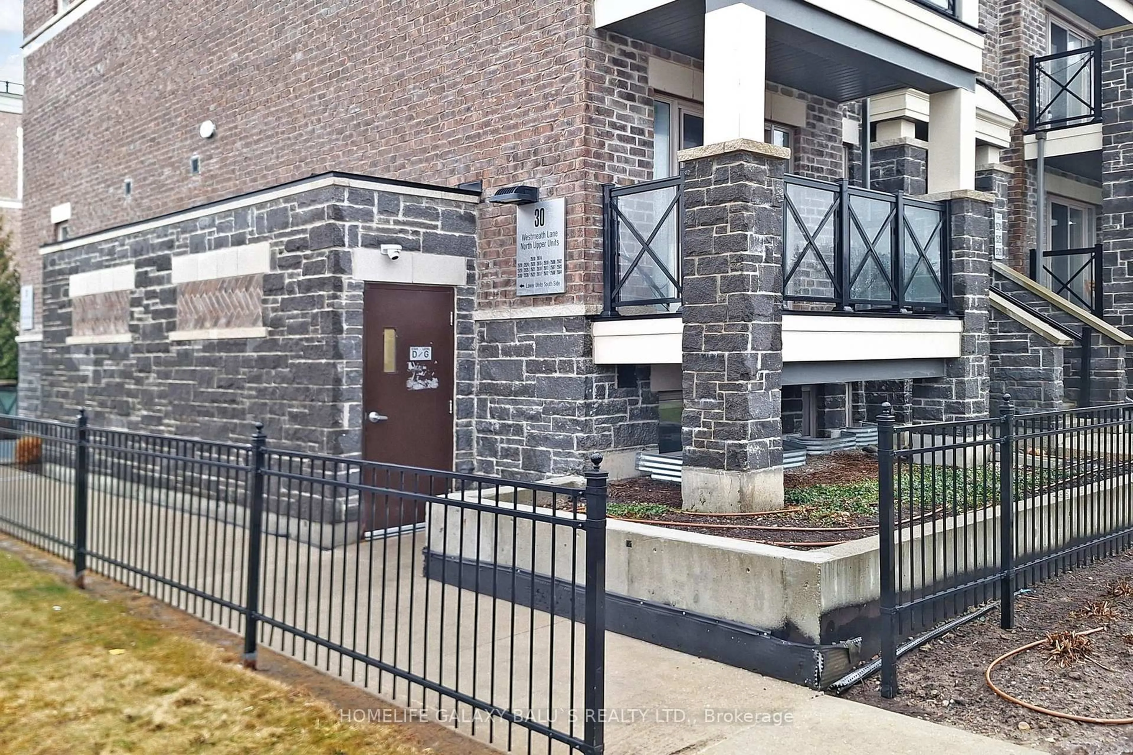 Home with brick exterior material, street for 30 Westmeath Lane #2528, Markham Ontario L6B 1N5