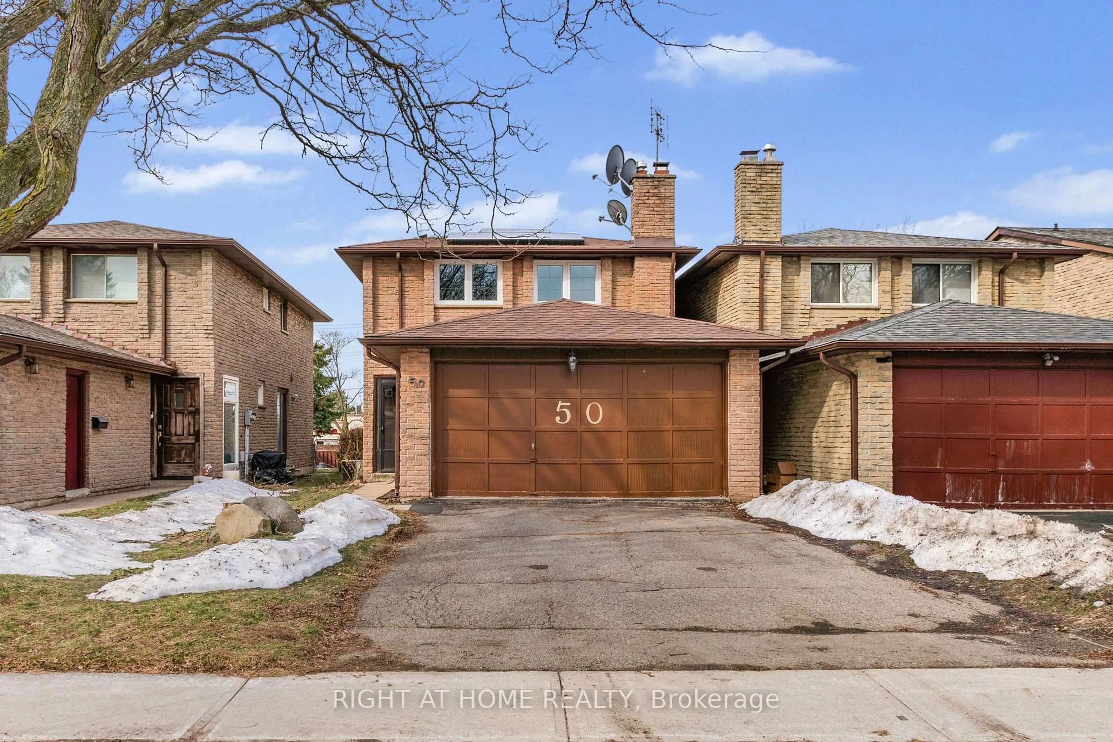 Home with brick exterior material, street for 50 Fullerton Cres, Markham Ontario L3R 3G5