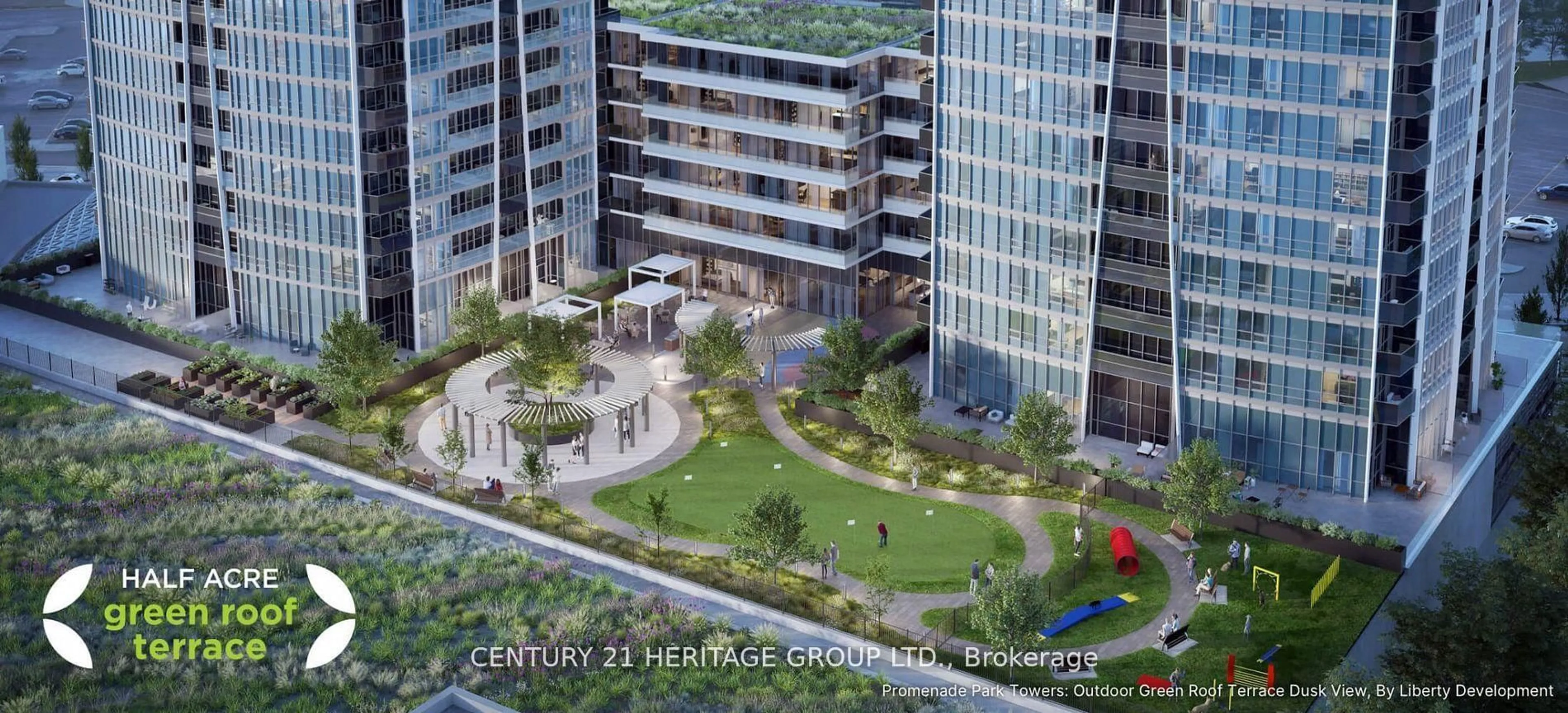 A pic from outside/outdoor area/front of a property/back of a property/a pic from drone, city buildings view from balcony for 30 Upper Mall Way #3504, Vaughan Ontario L4J 0L7