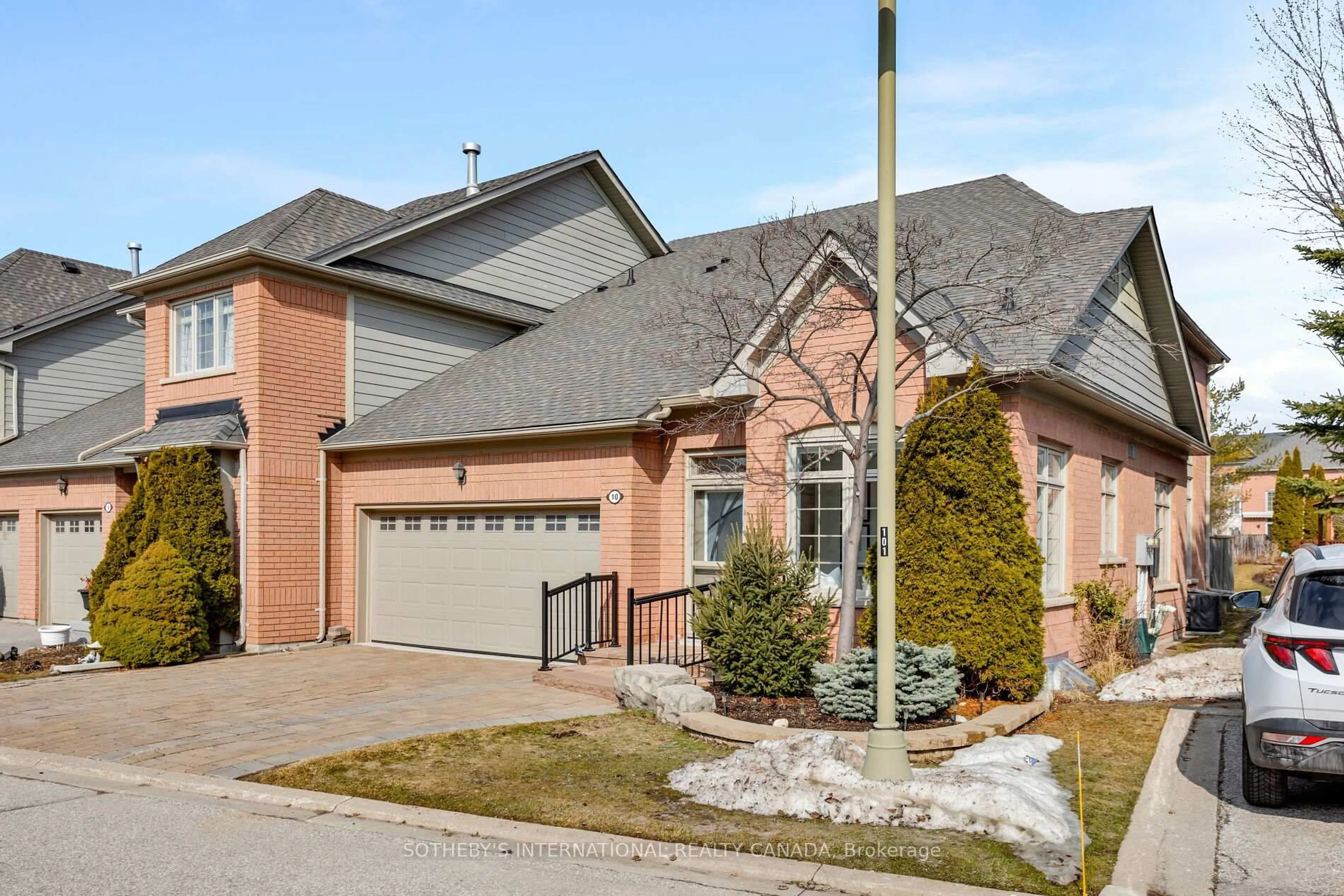 Home with brick exterior material, street for 10 Belle Terre Way, Markham Ontario L6E 2A2
