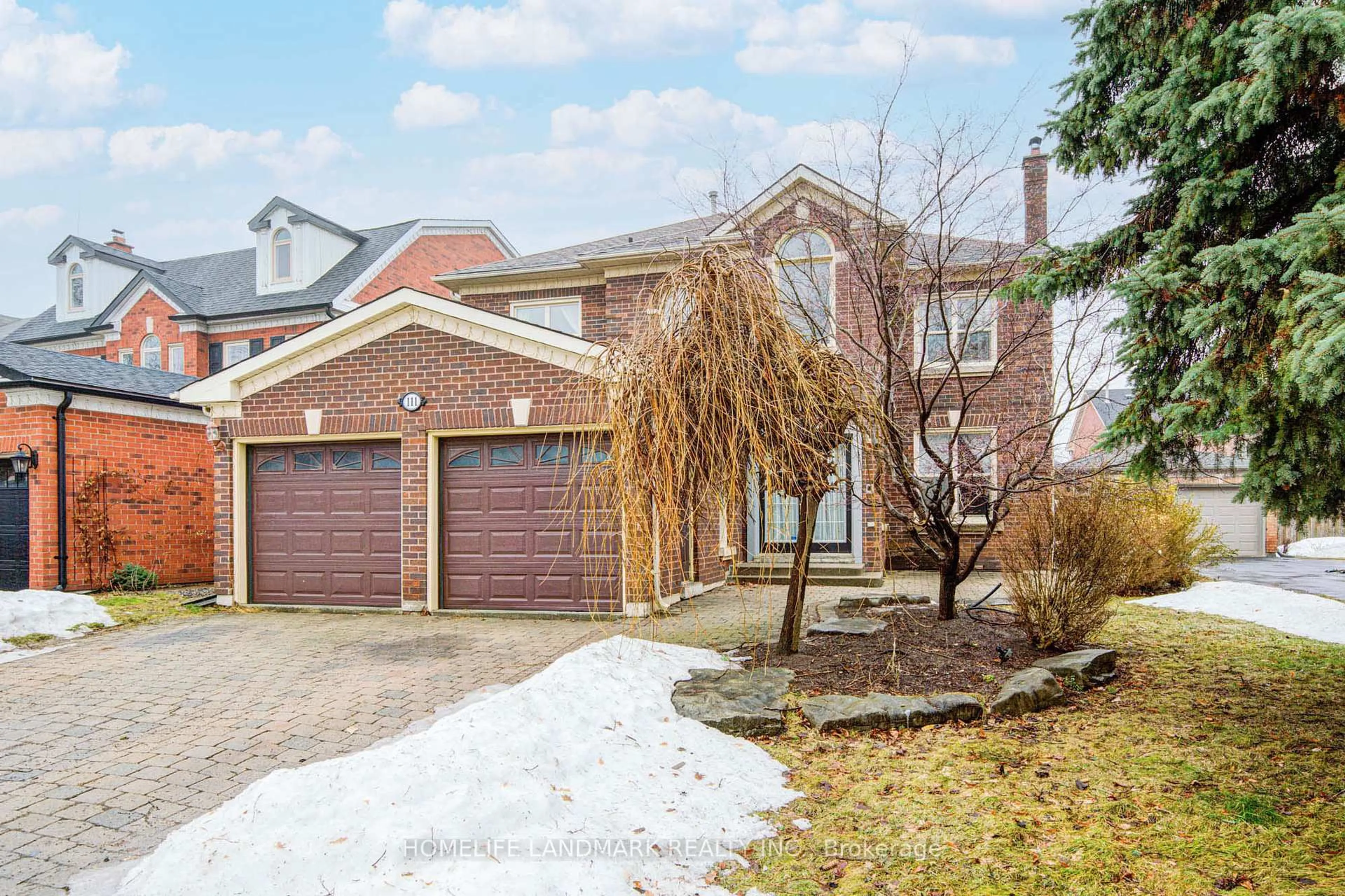 Home with brick exterior material, street for 111 Theobalds Circ, Richmond Hill Ontario L4C 9C8