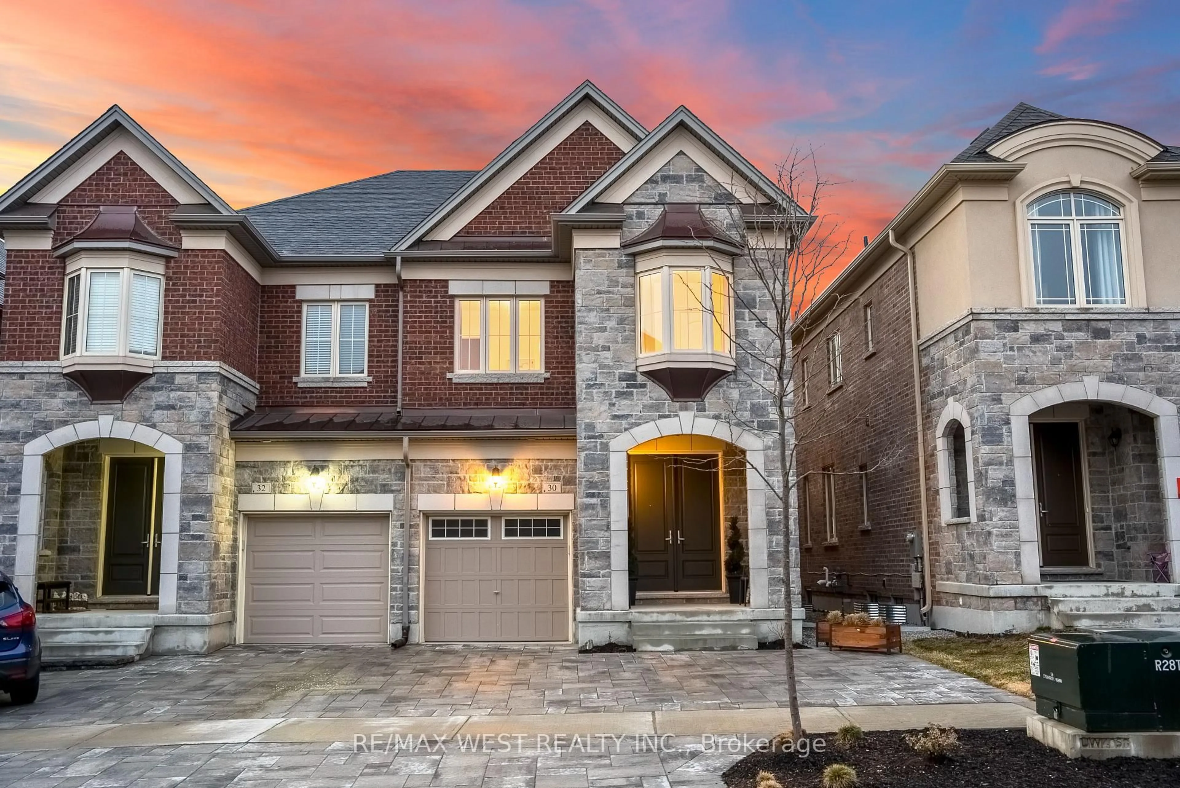 Home with brick exterior material, street for 30 Drizzel Cres Cres, Richmond Hill Ontario L4E 0G9