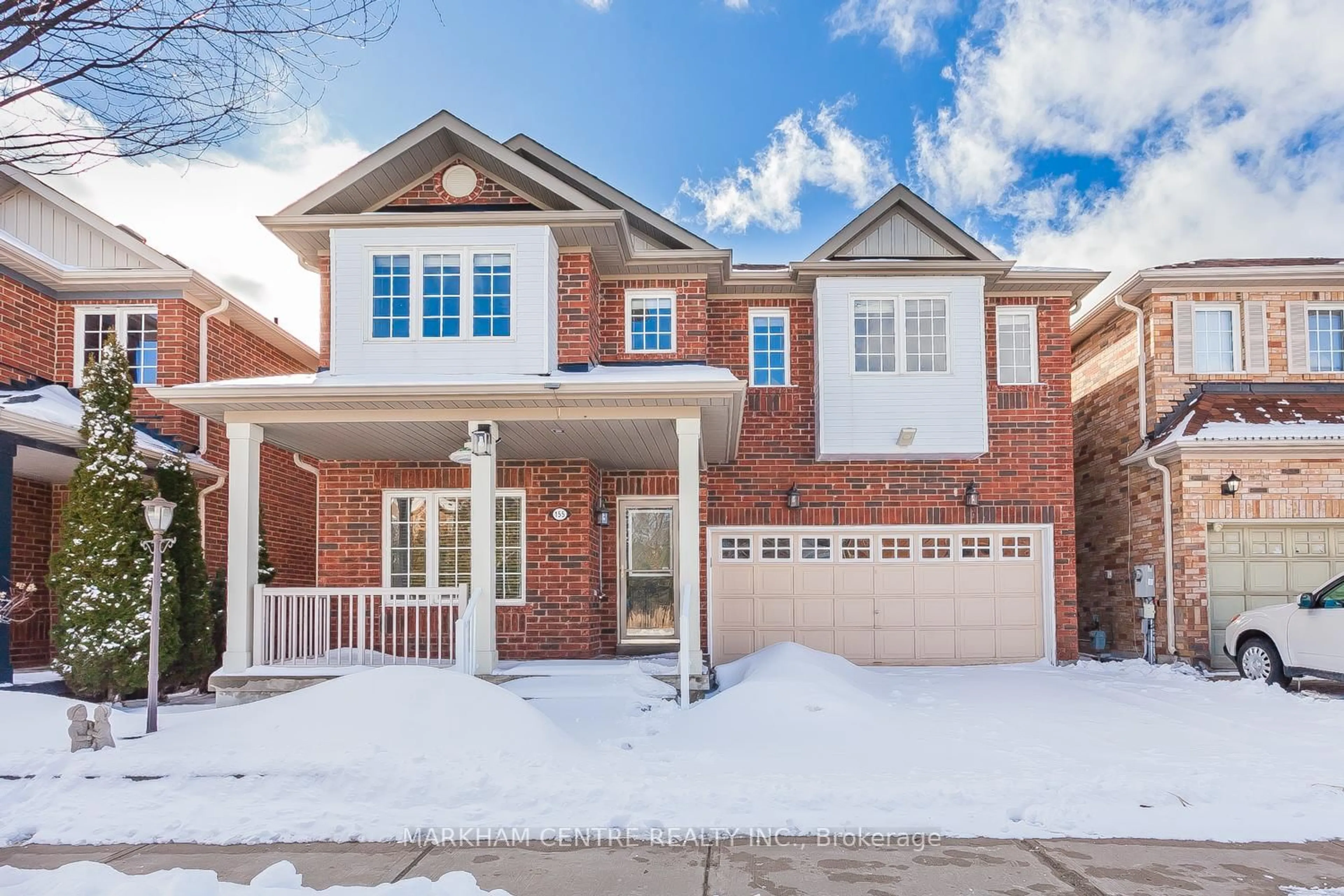 Home with brick exterior material, street for 155 Penndutch Circ, Whitchurch-Stouffville Ontario L4A 0N9