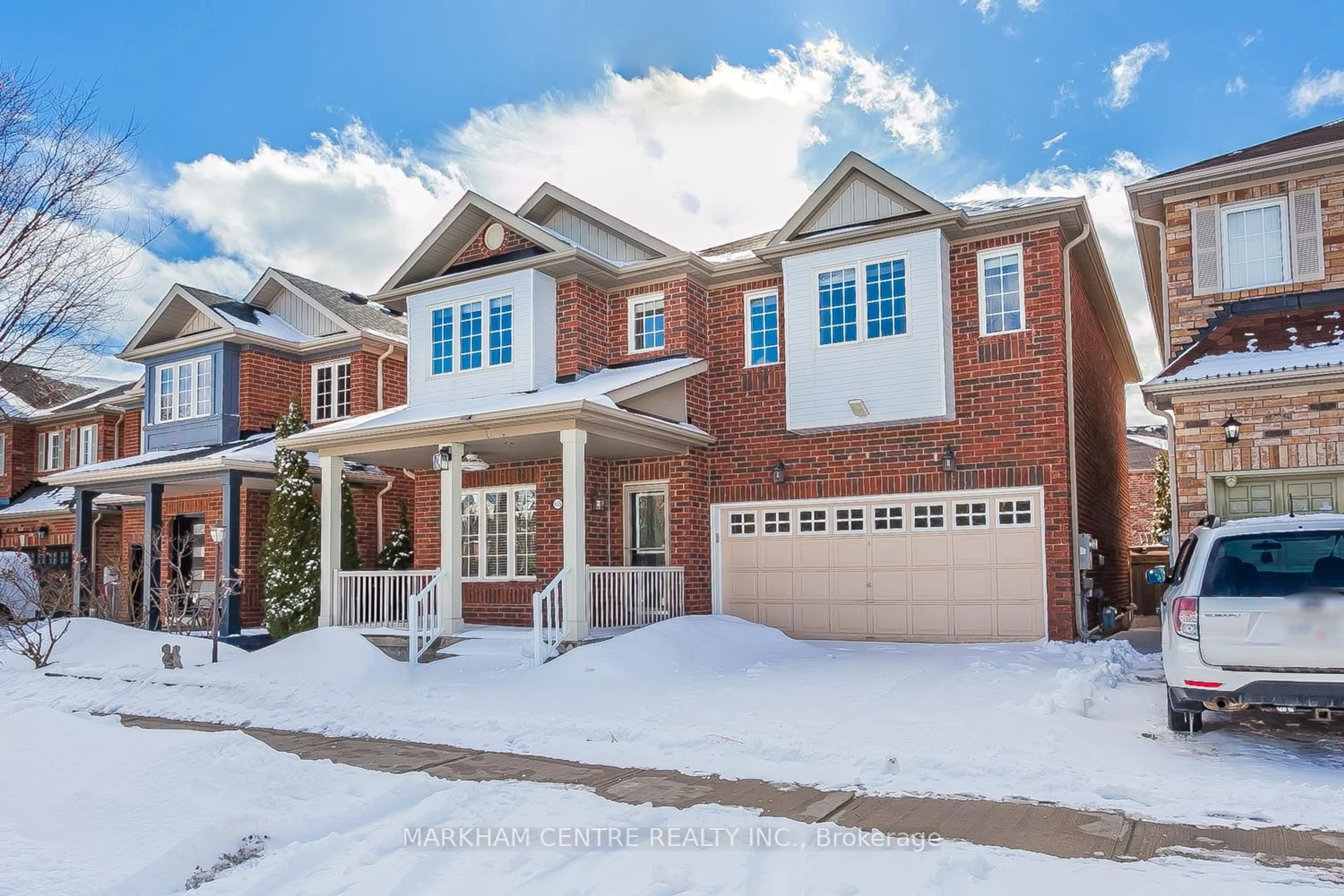 Home with brick exterior material, street for 155 Penndutch Circ, Whitchurch-Stouffville Ontario L4A 0N9