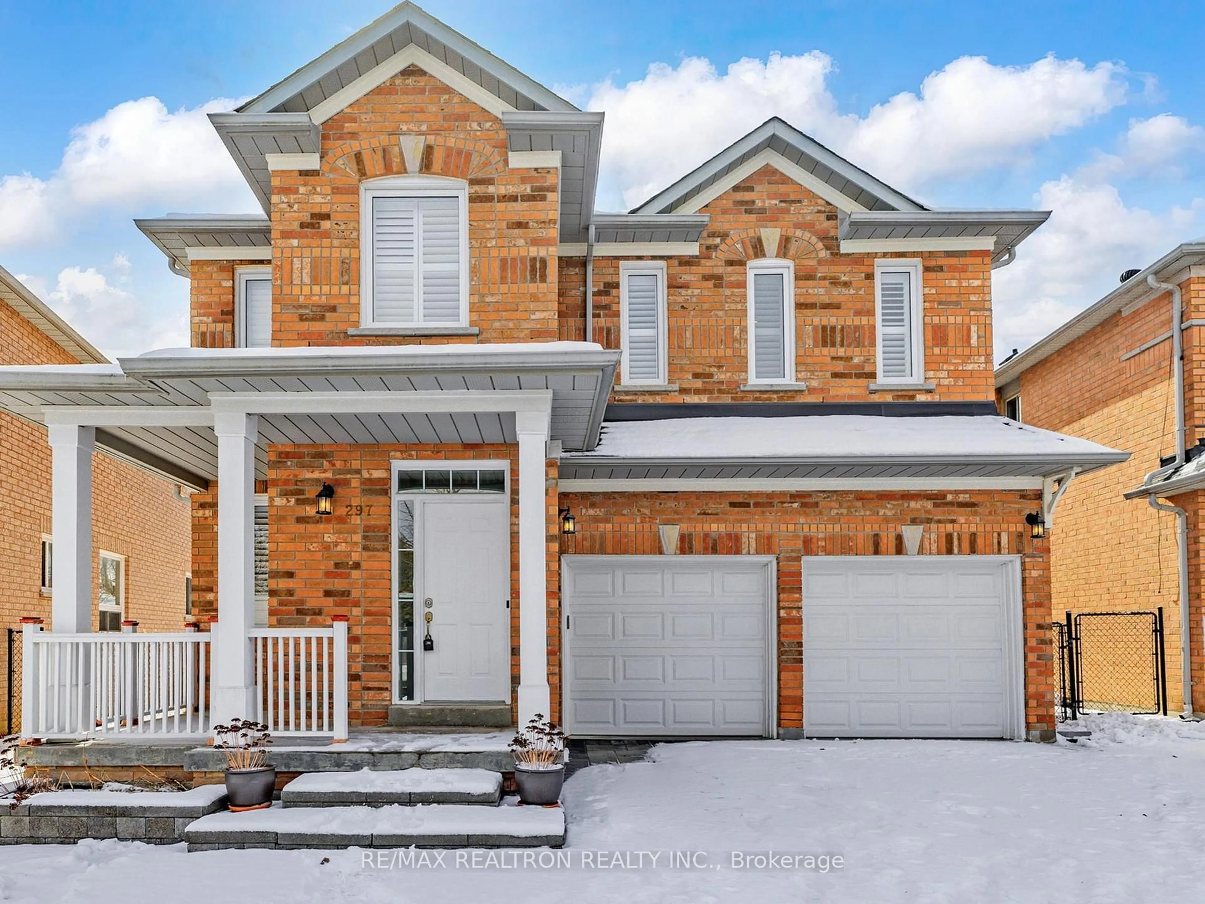 Home with brick exterior material, street for 297 Castan Ave, Markham Ontario L3R 4S2