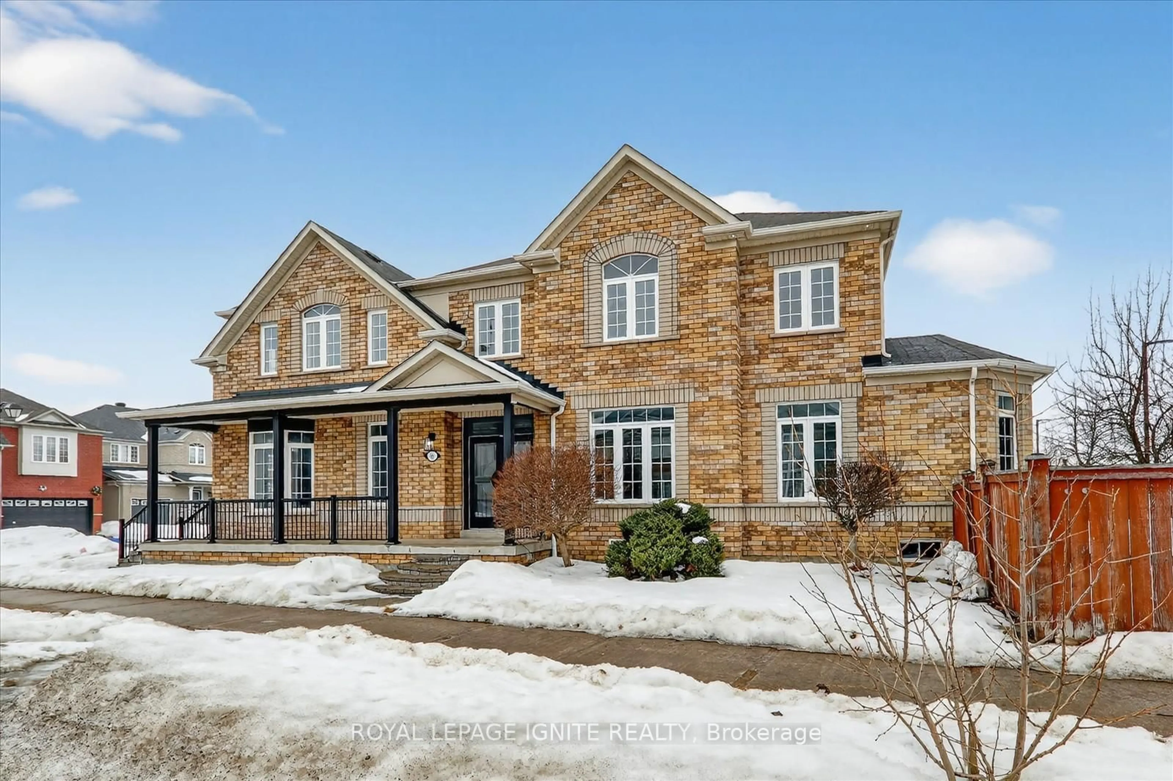 Home with brick exterior material, street for 66 Alfred Paterson Dr, Markham Ontario L6E 1J5