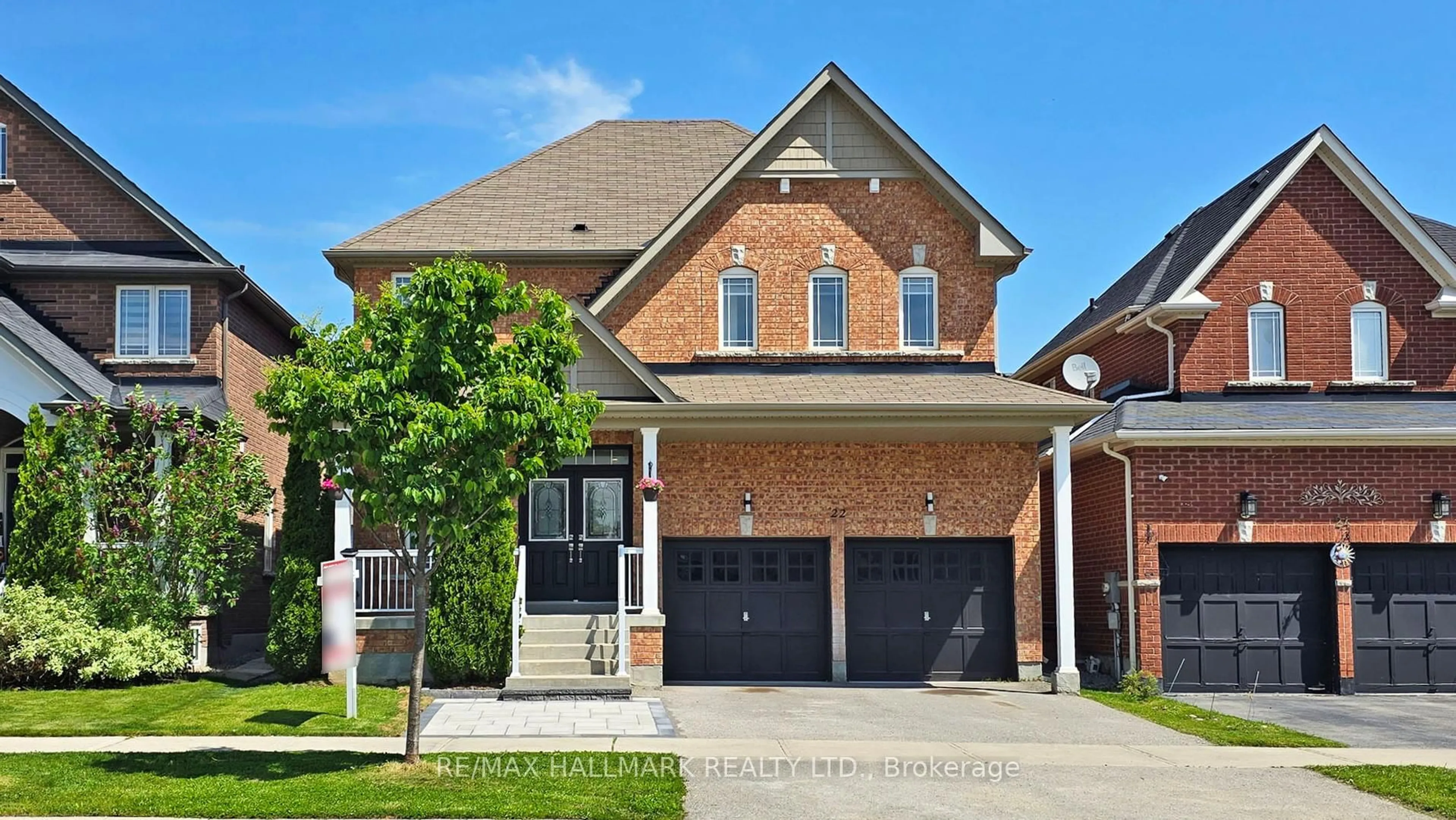 Home with brick exterior material, street for 22 Bostock Dr, Georgina Ontario L4P 0C2