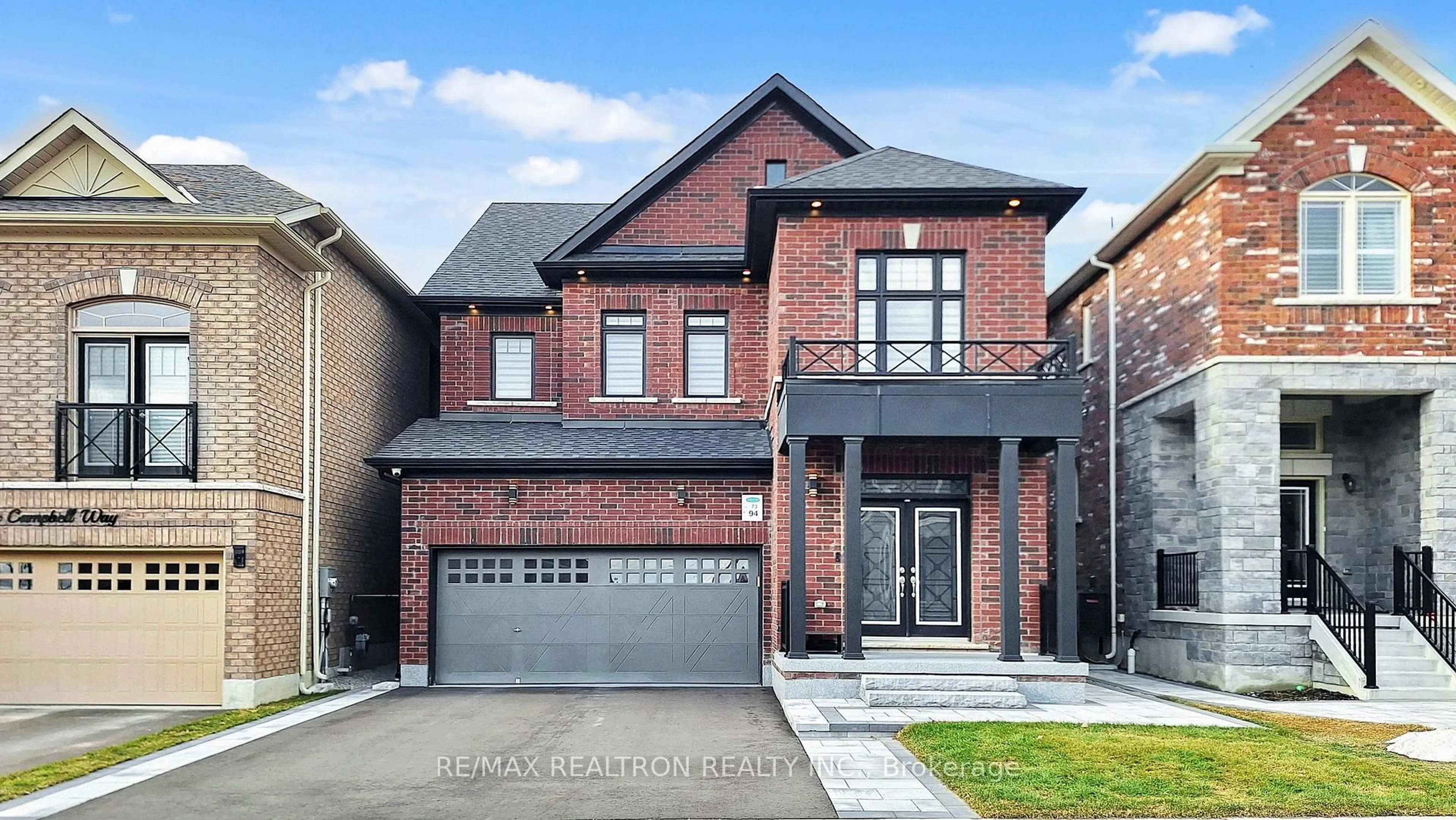 Home with brick exterior material, street for 94 Mac Campbell Way, Bradford West Gwillimbury Ontario L3Z 4M6